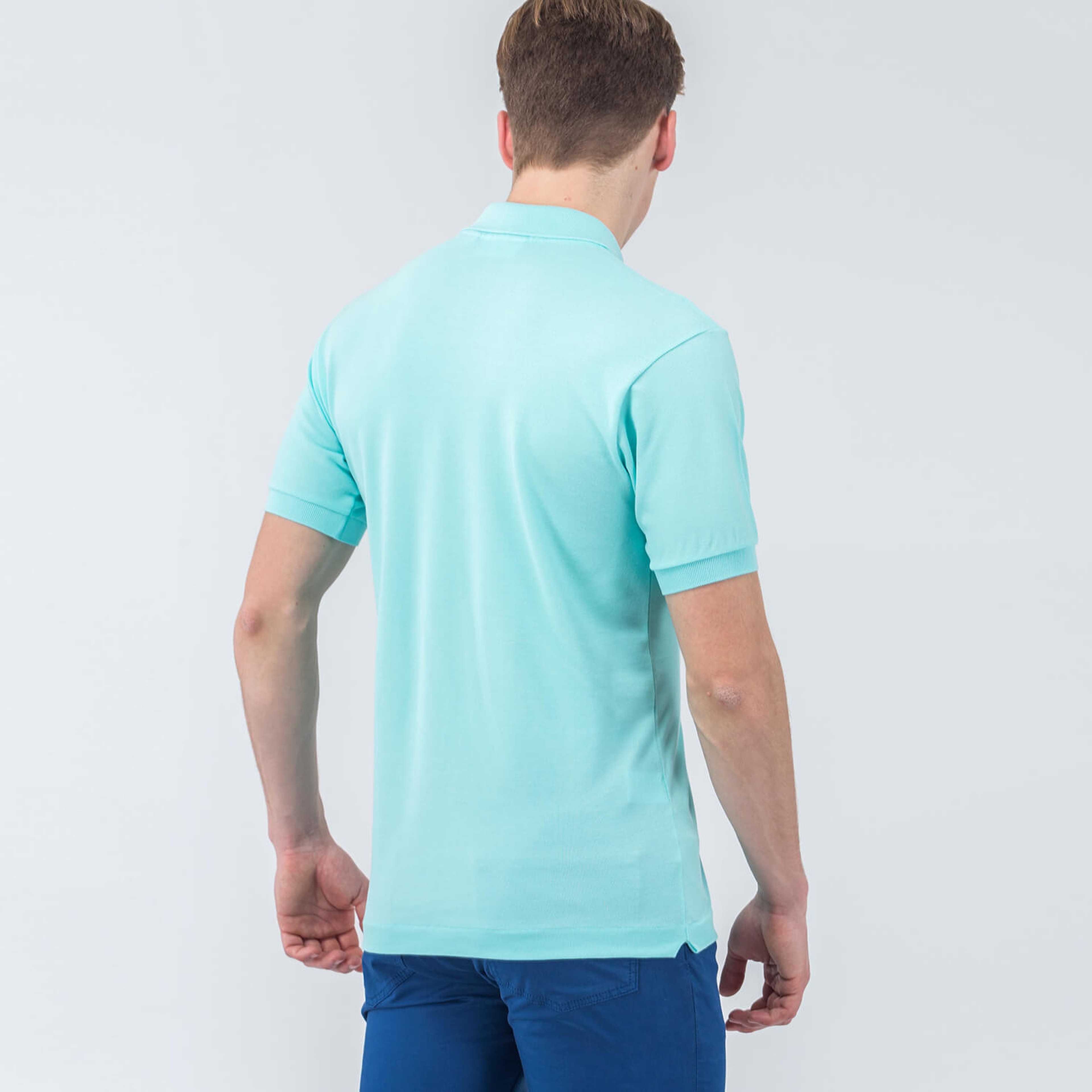 Lacoste Erkek Mavi L1212 Klasik Fit Polo