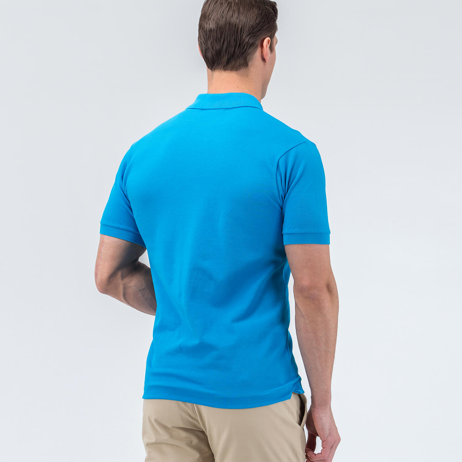 Lacoste Erkek Mavi L1212 Klasik Fit Polo