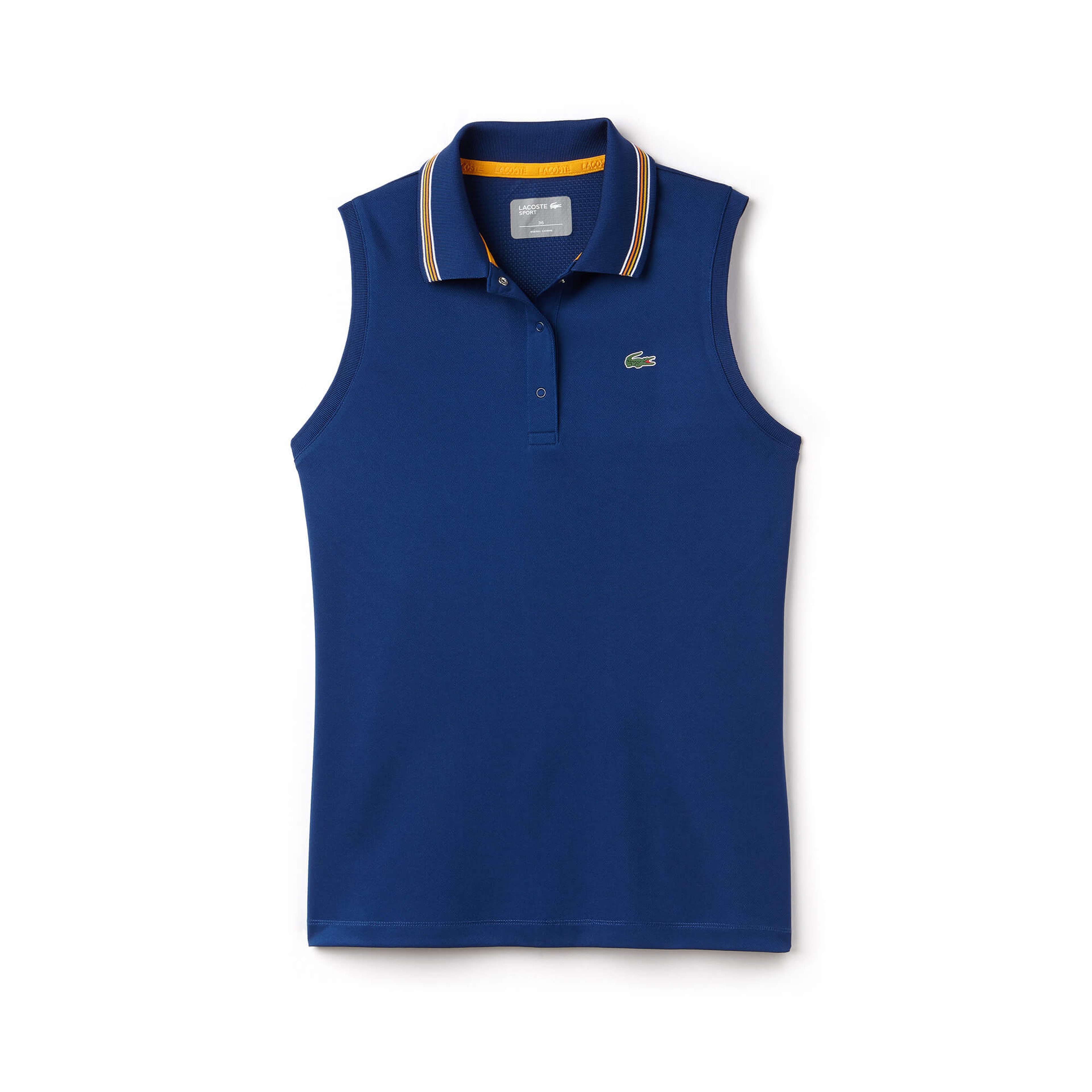 Lacoste Kadın Lacivert Kolsuz Polo