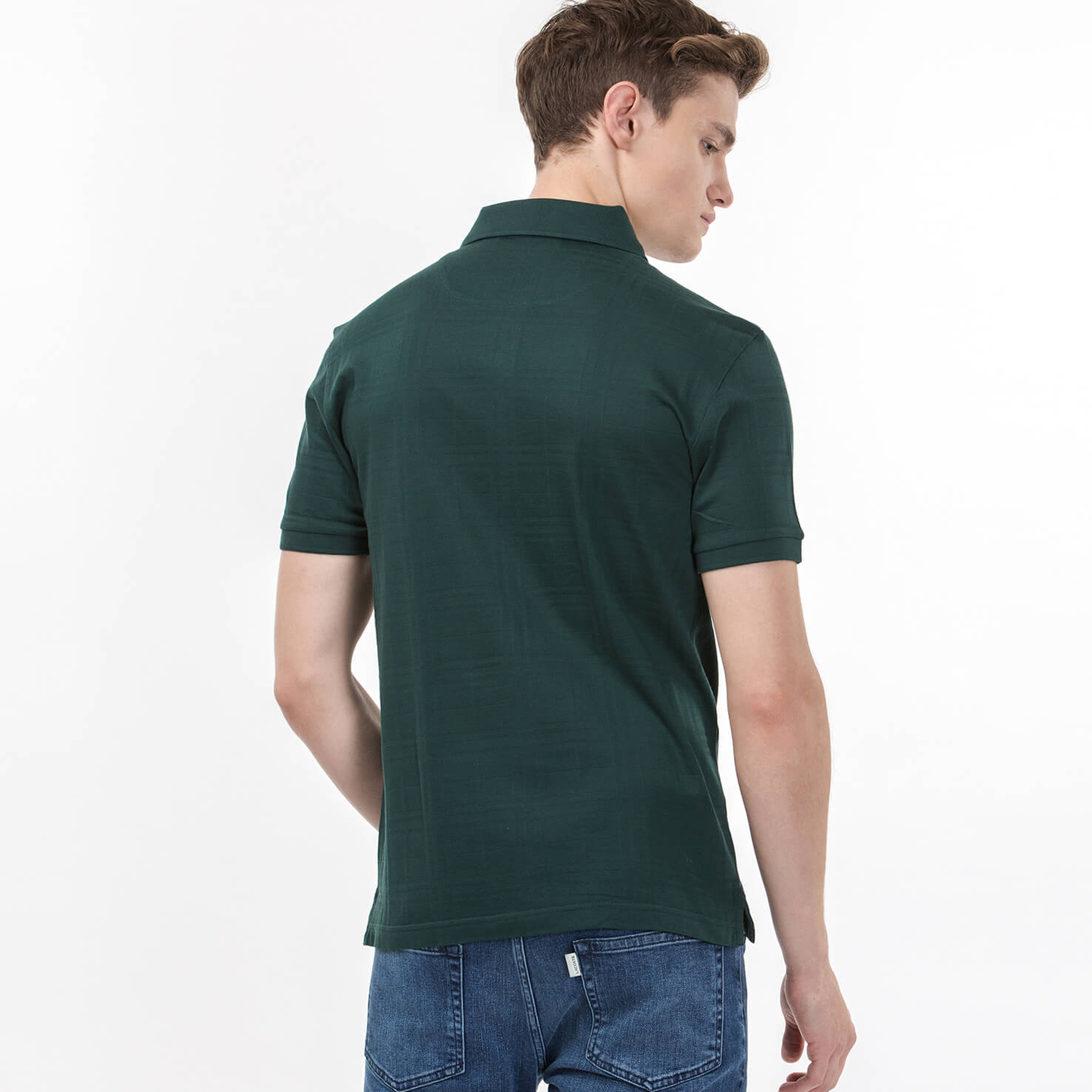 Lacoste Erkek Yeşil Regular Fit Kısa Kollu Polo