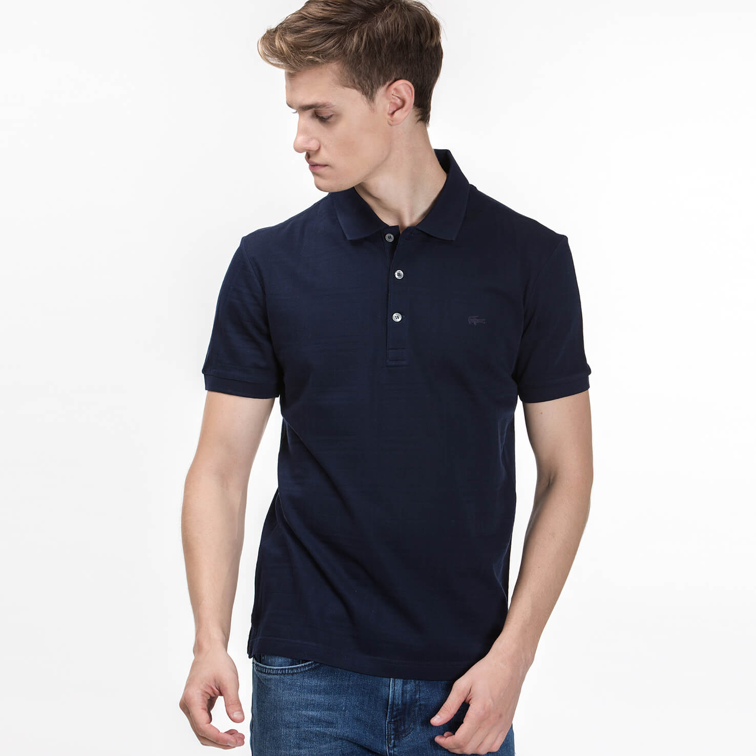 Lacoste Lacivert Kısa Kollu Erkek Polo