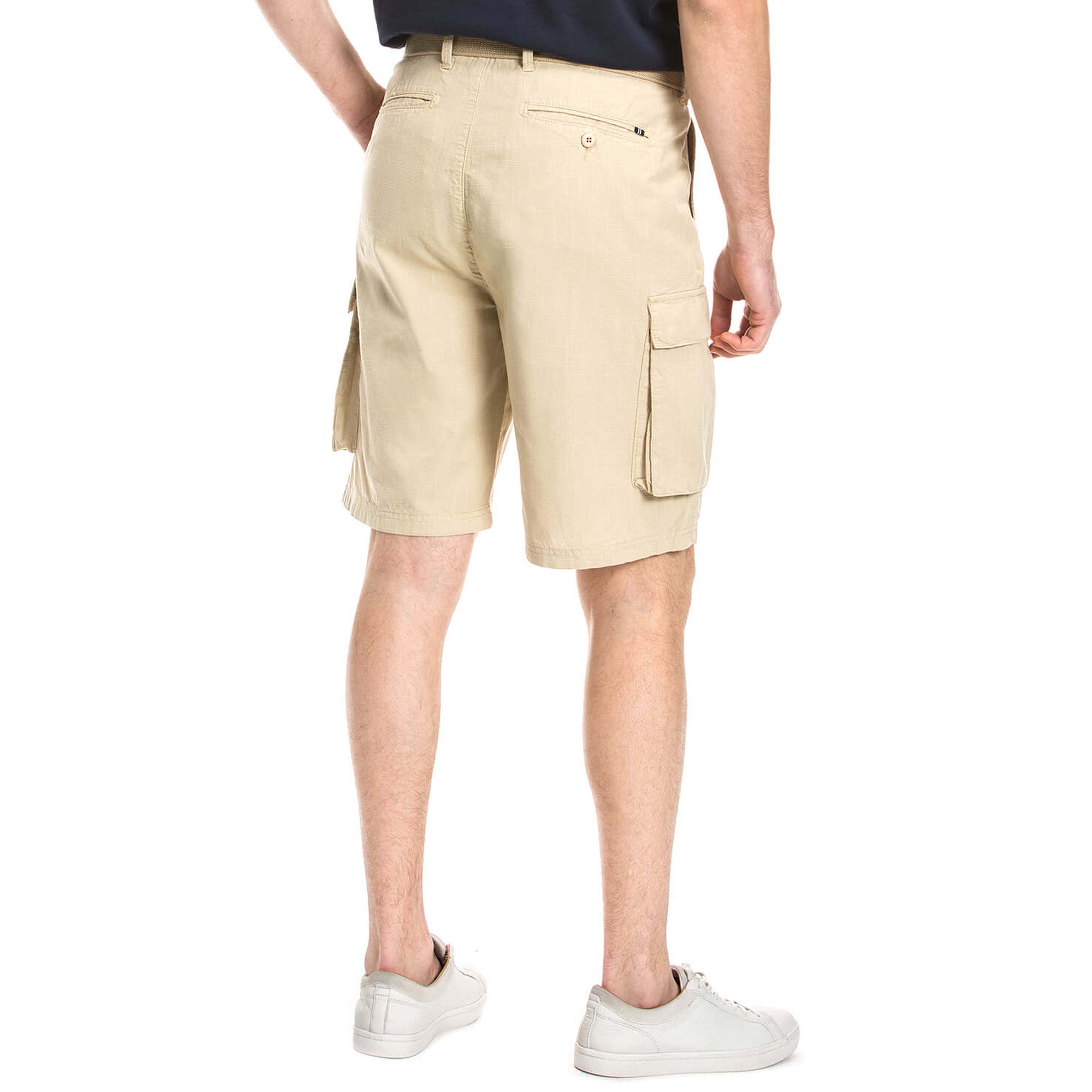 Nautica Erkek Bej Regular Fit Şort