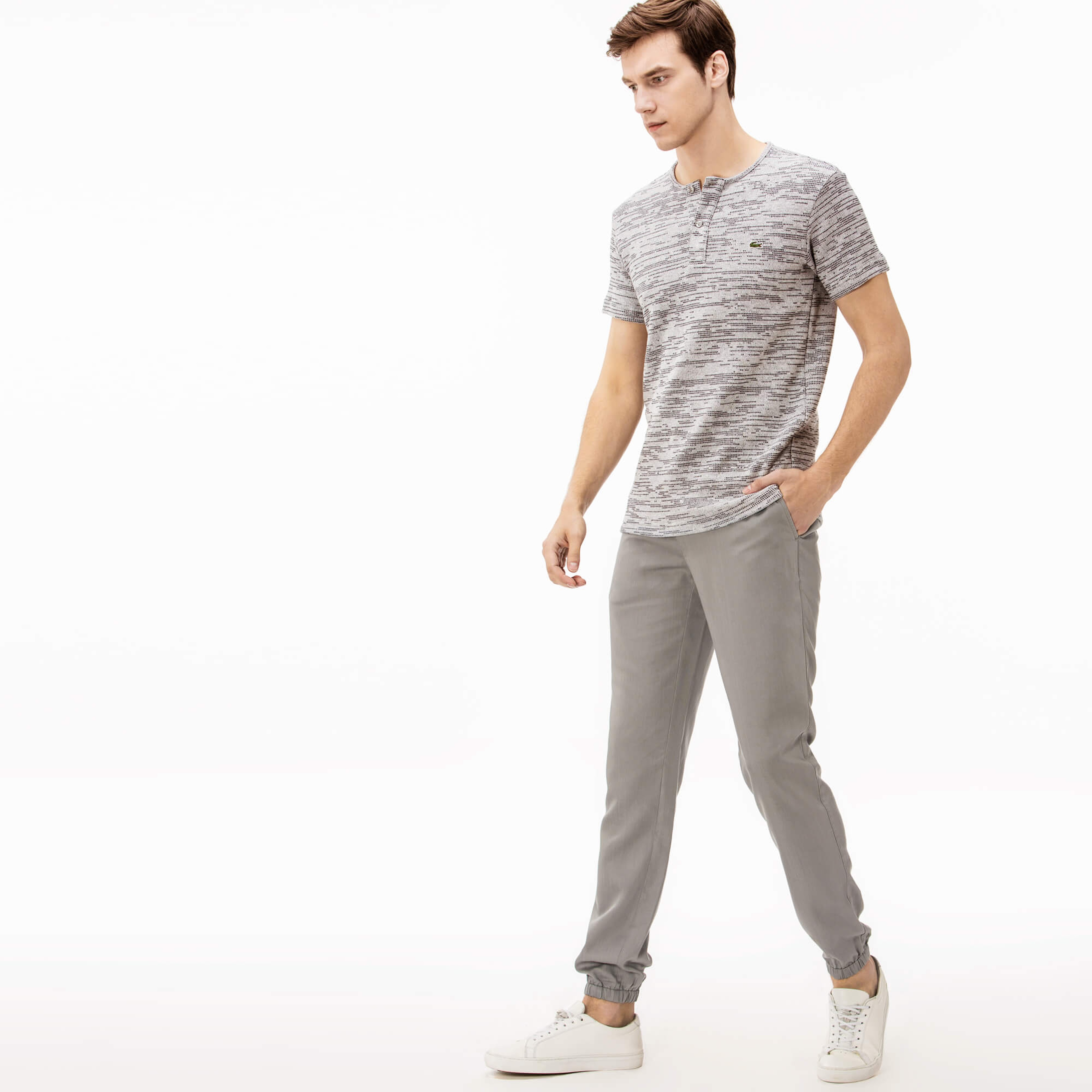 Lacoste Erkek Gri Pantolon