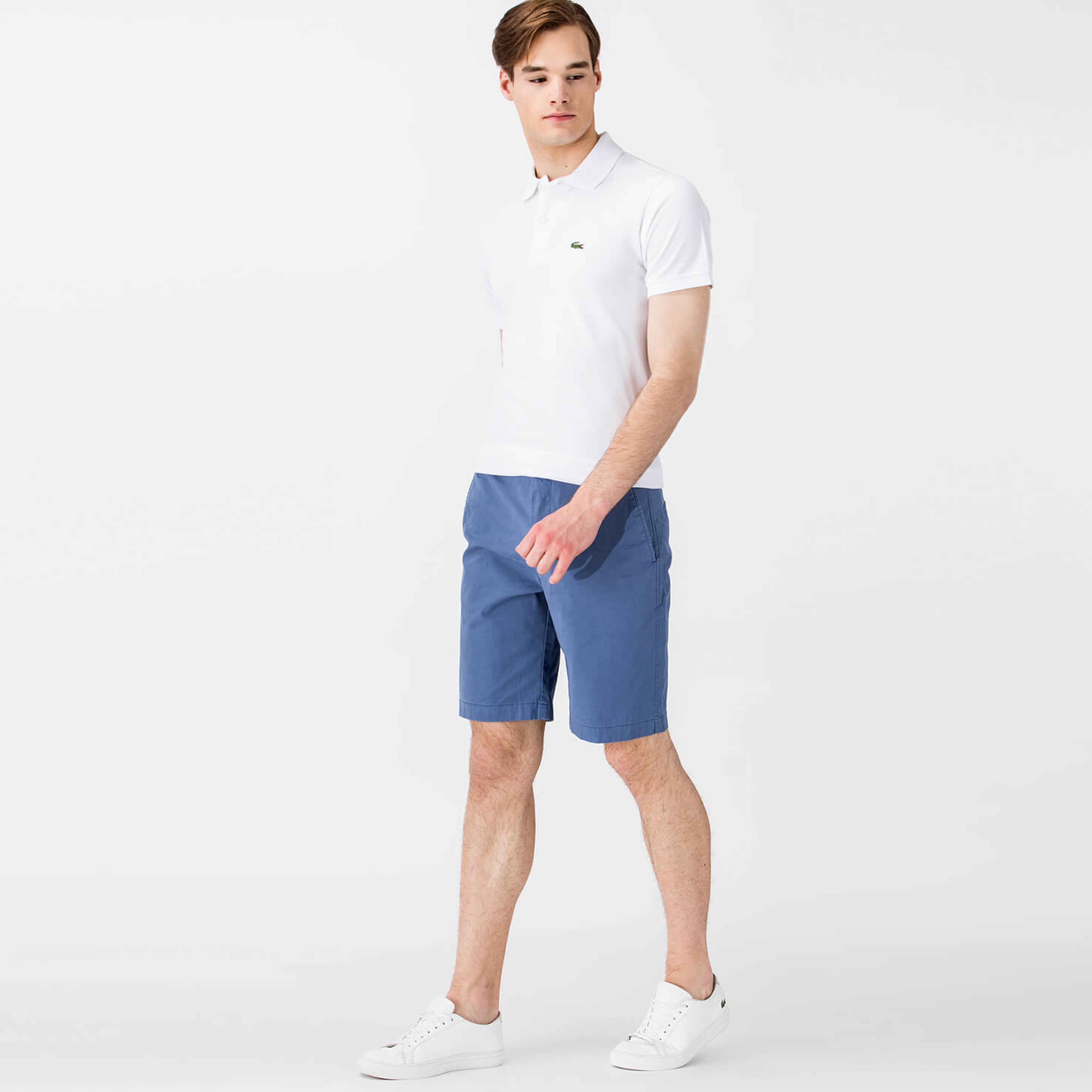 Lacoste Erkek Mavi Şort