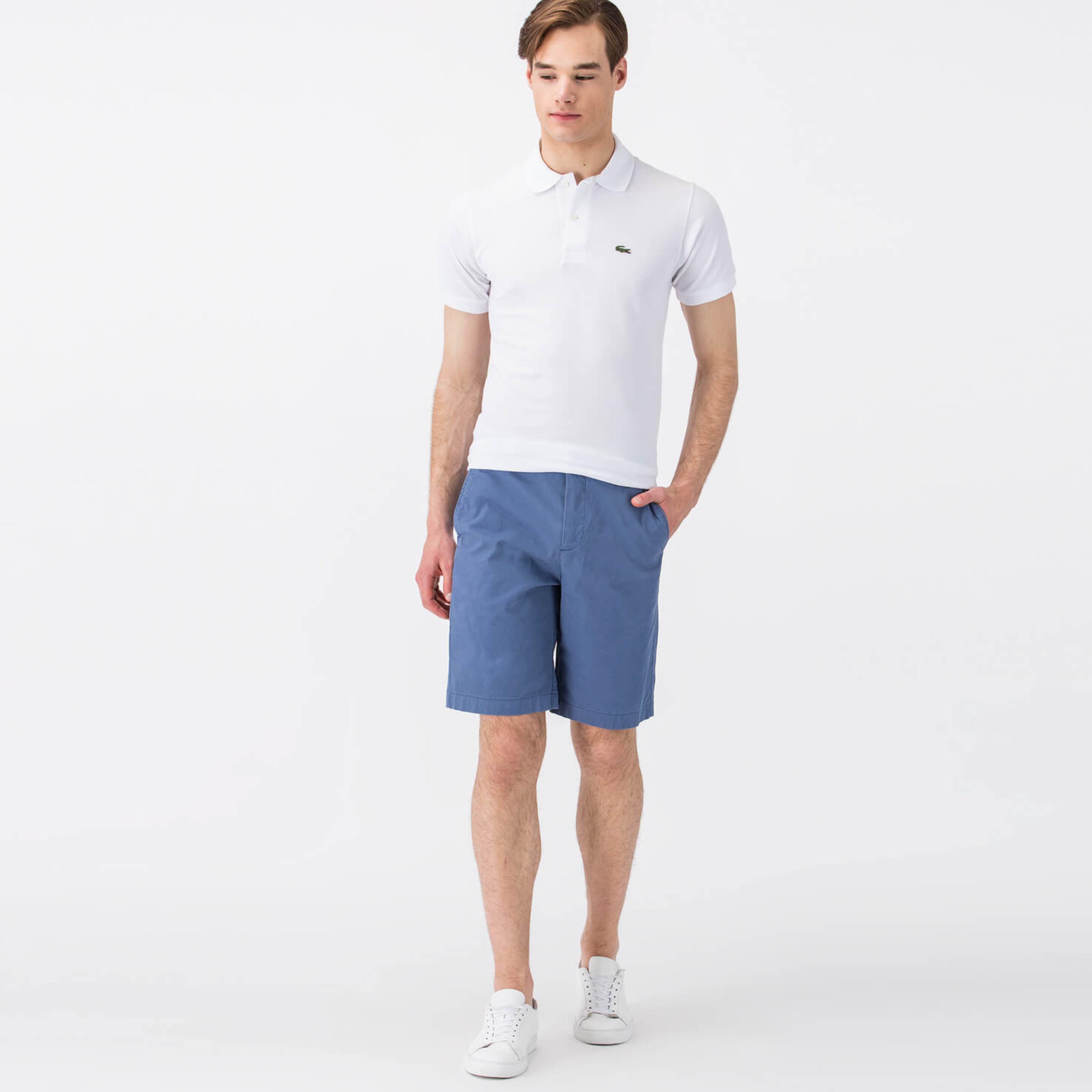 Lacoste Erkek Mavi Şort