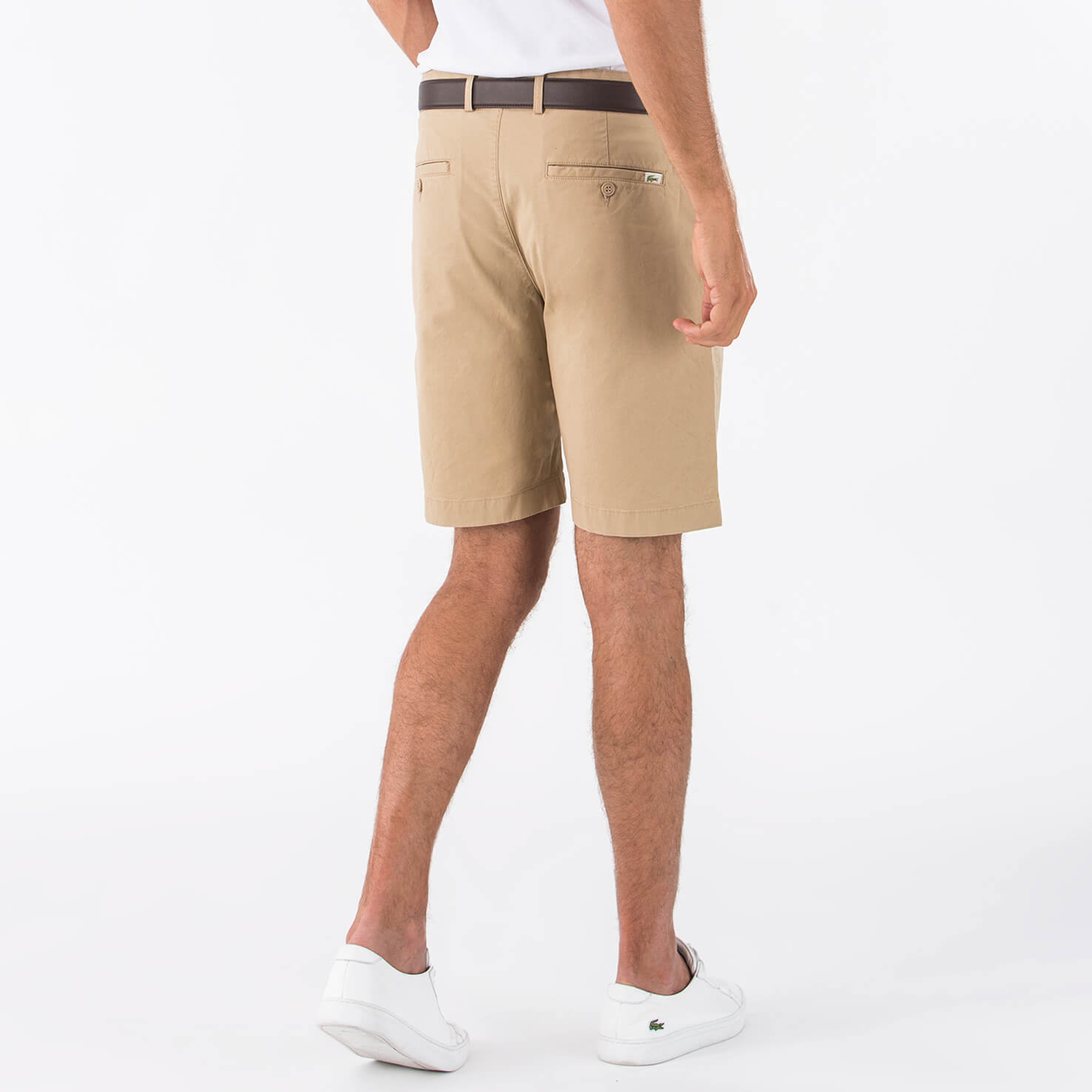 Lacoste Erkek Bej Bermuda