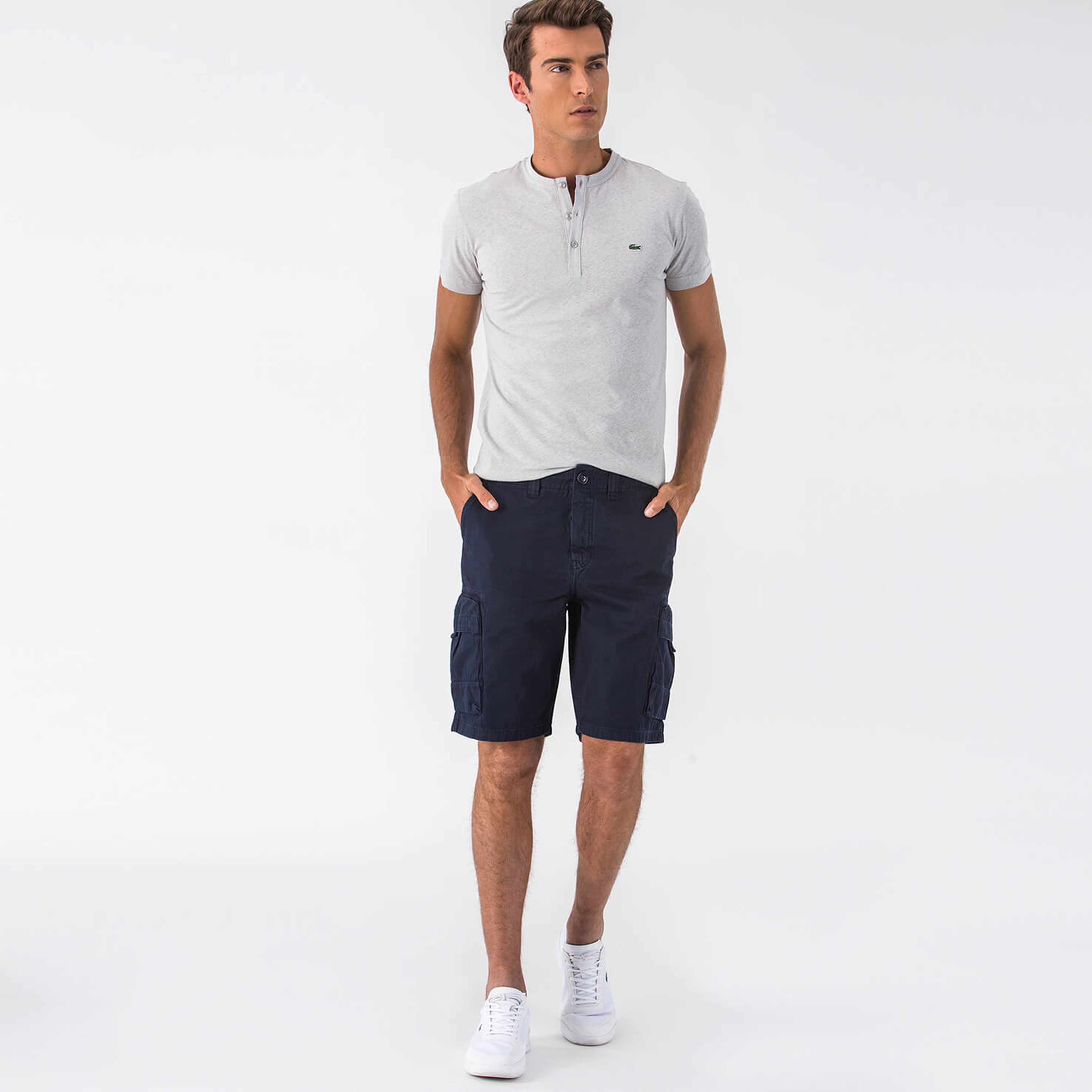 Lacoste Lacivert Erkek Bermuda