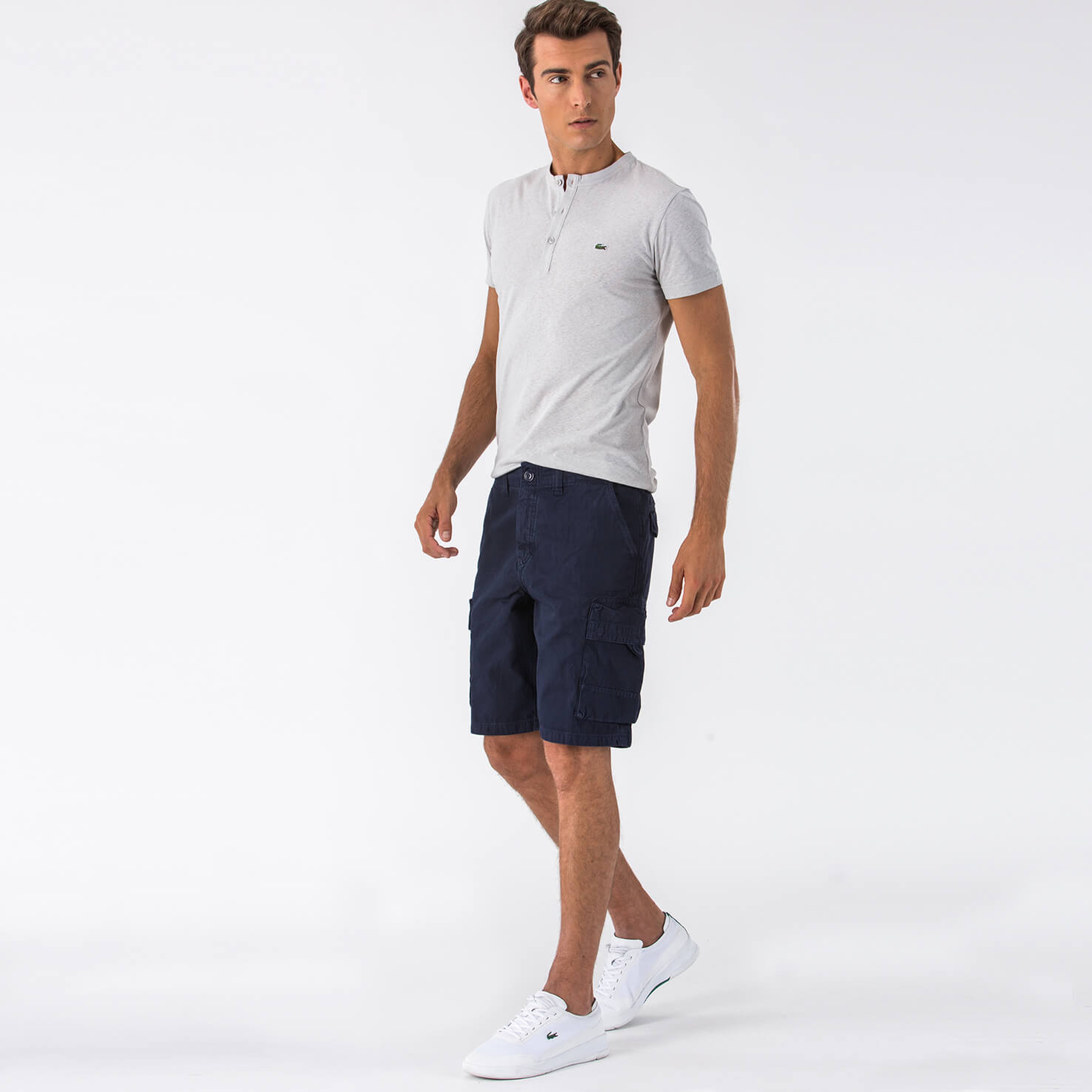 Lacoste Lacivert Erkek Bermuda