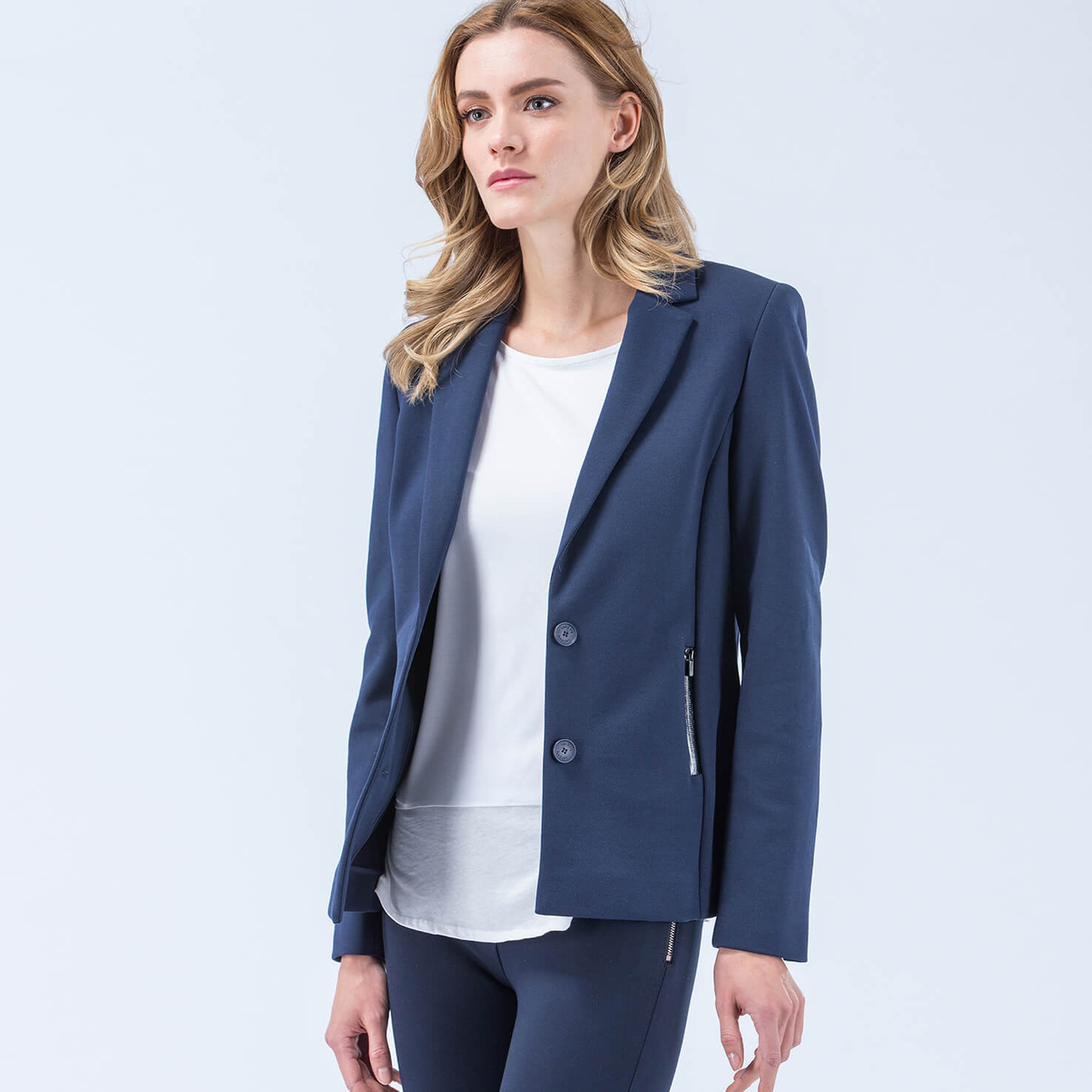 Lacoste Kadın Lacivert Ceket