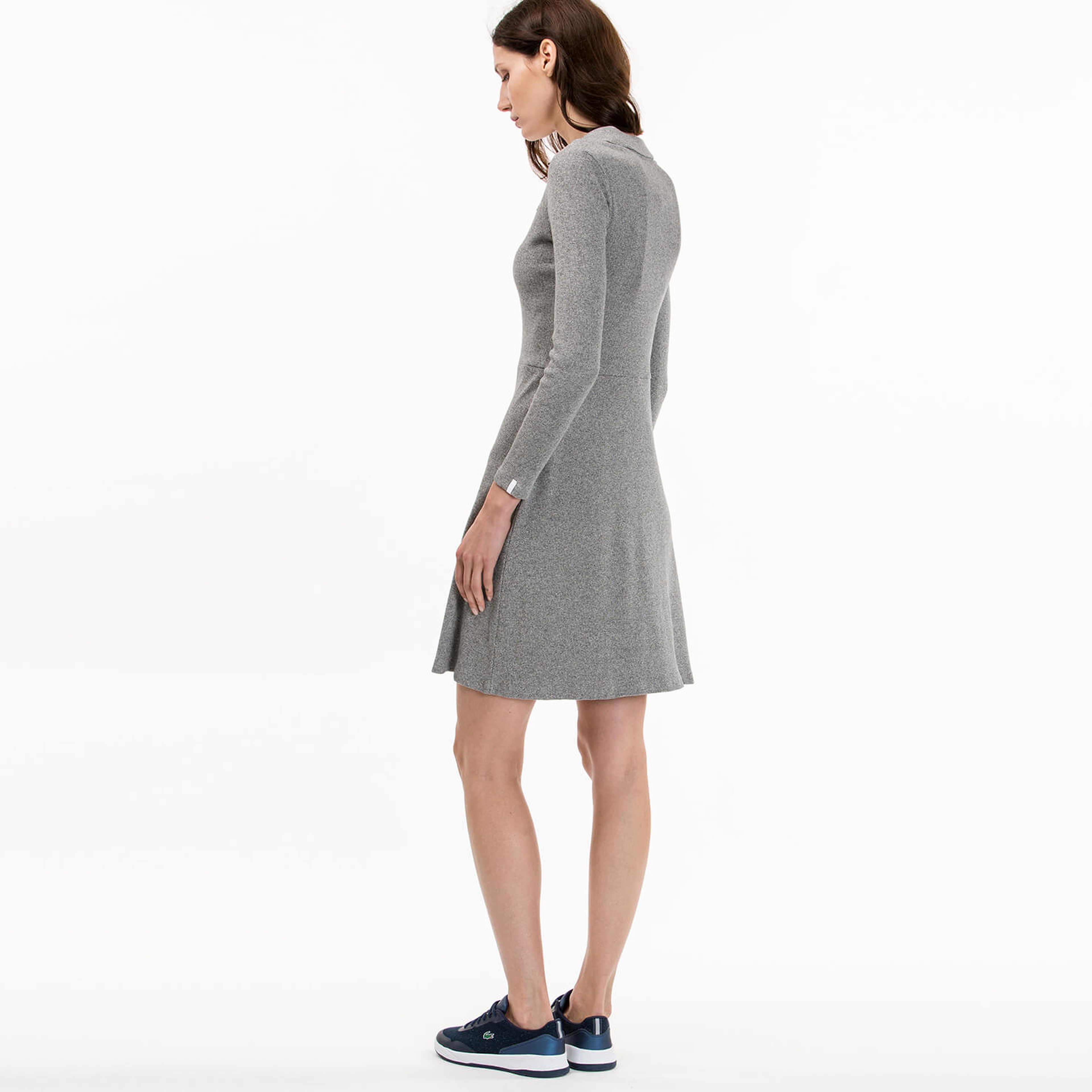 Lacoste Kadın Gri Elbise