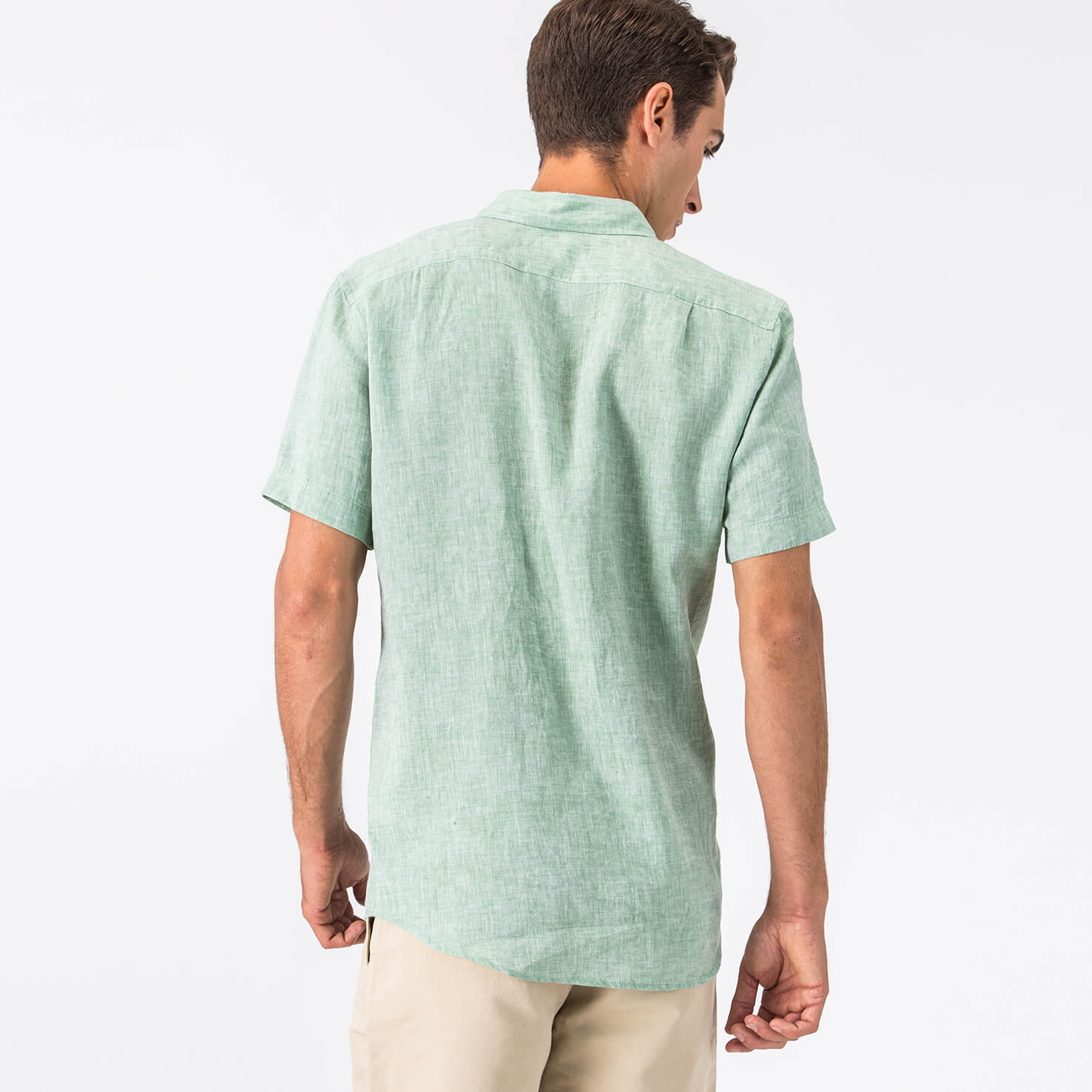 Lacoste Erkek Yeşil Gömlek