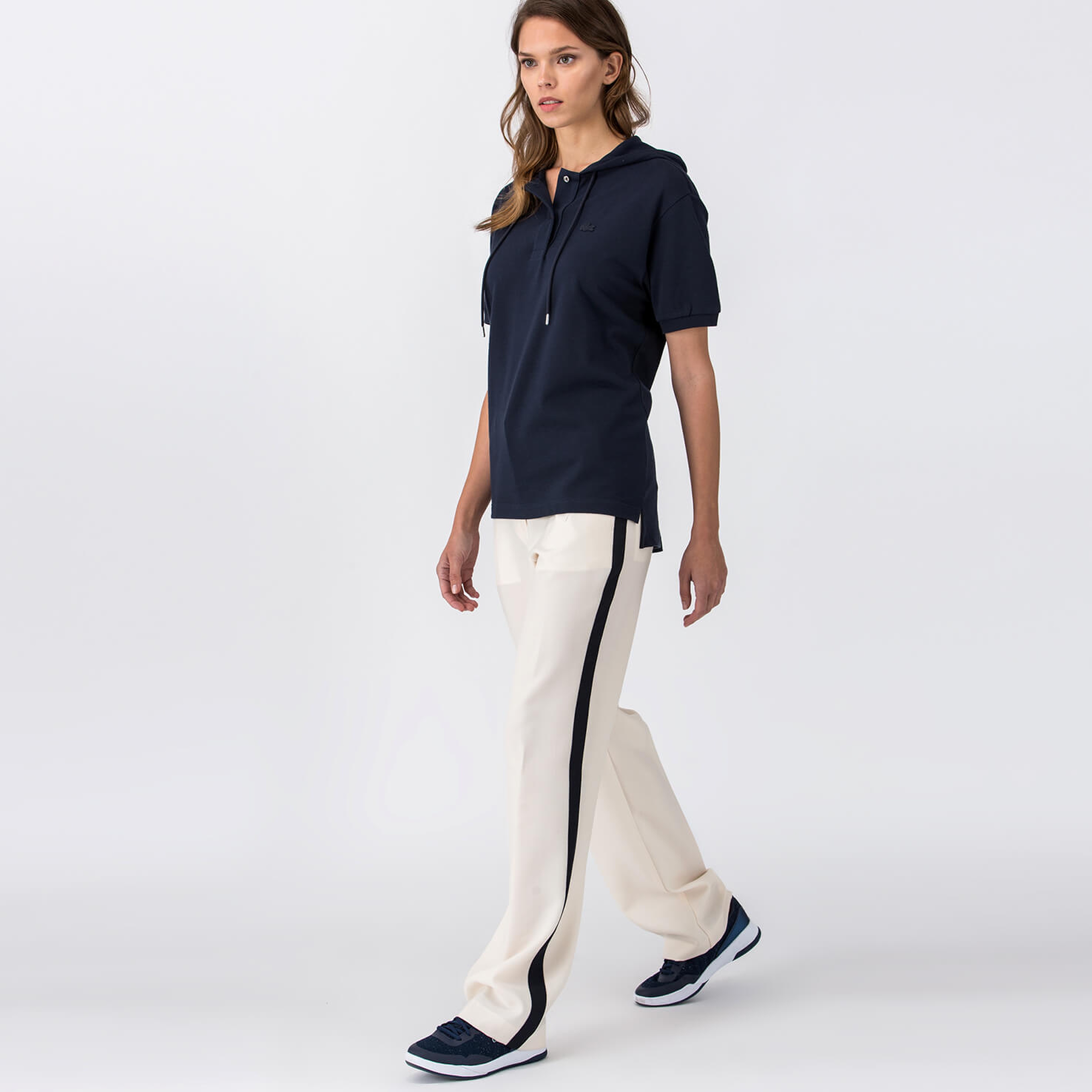 Lacoste Kadın Beyaz Pantolon