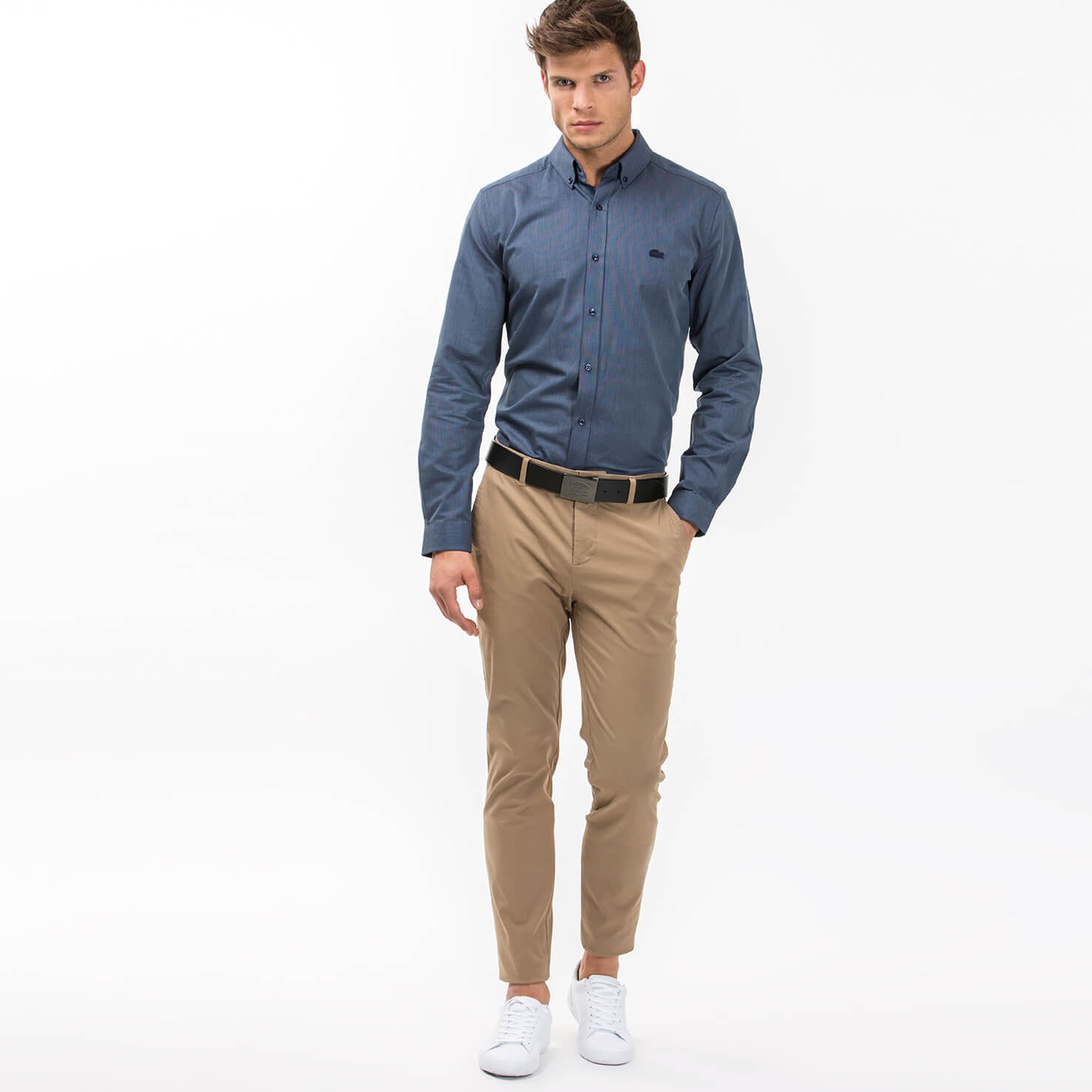 Lacoste Erkek Slim Fit Bej Pantolon