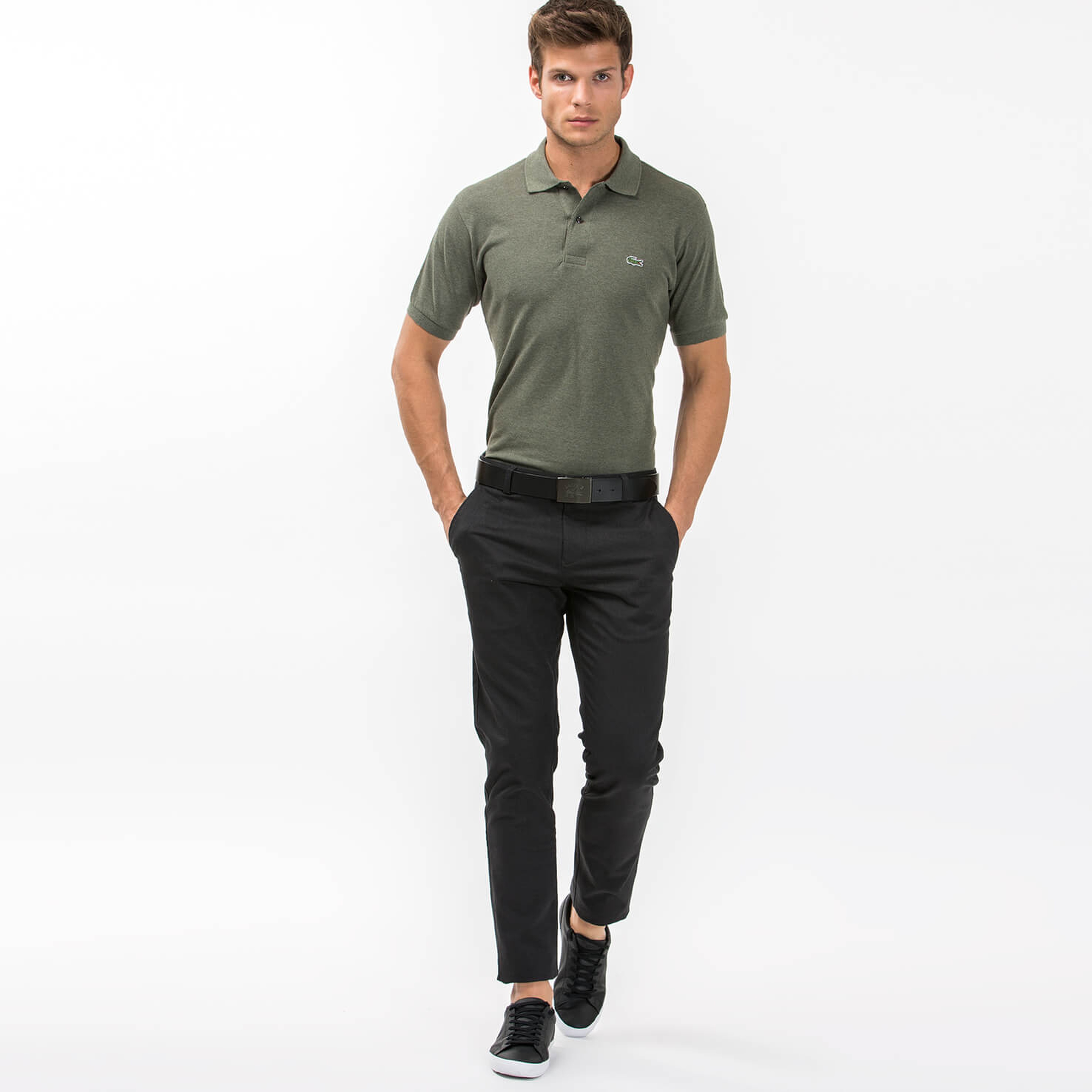 Lacoste Erkek Slim Fit Siyah Pantolon