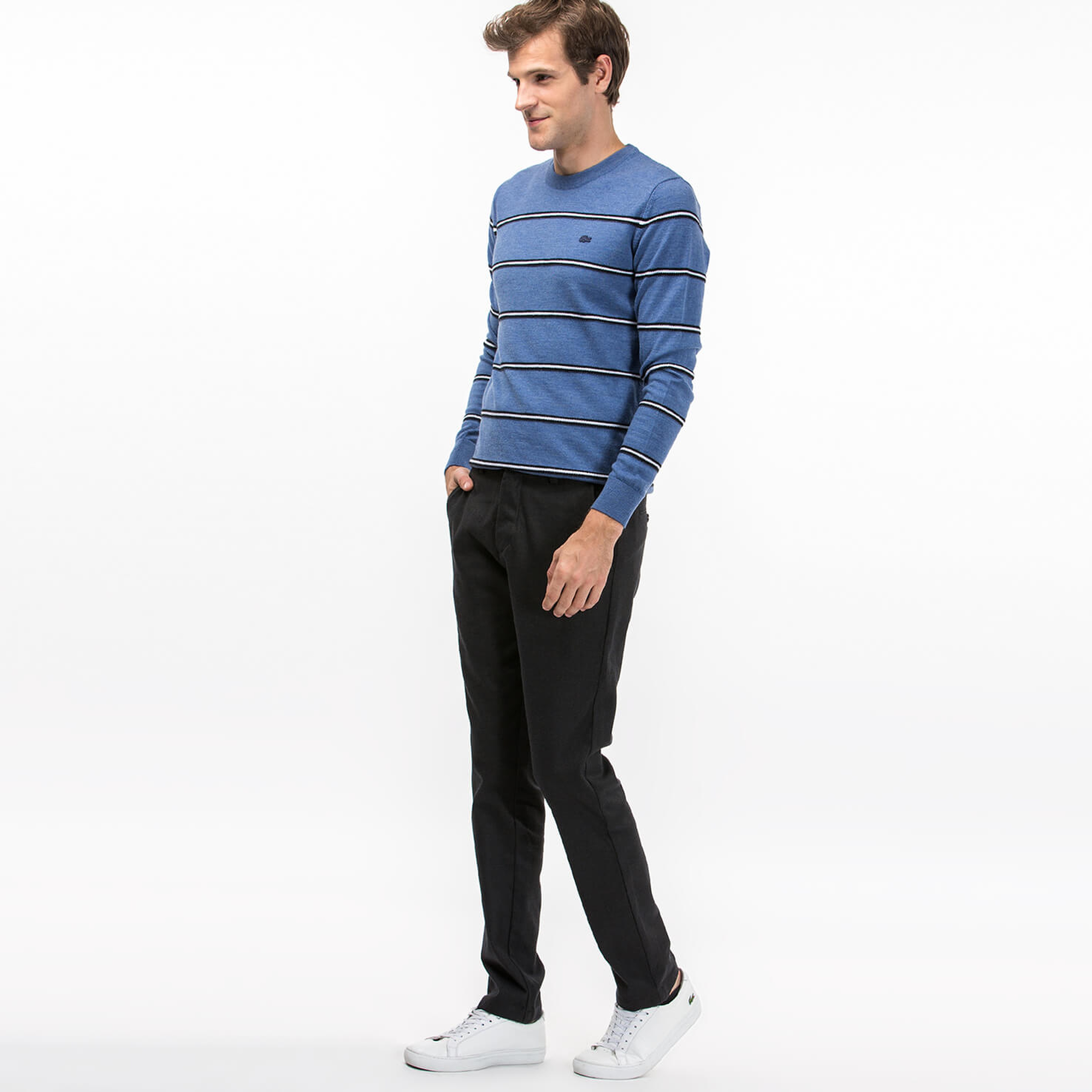 Lacoste Erkek Slim Fit Siyah Pantolon