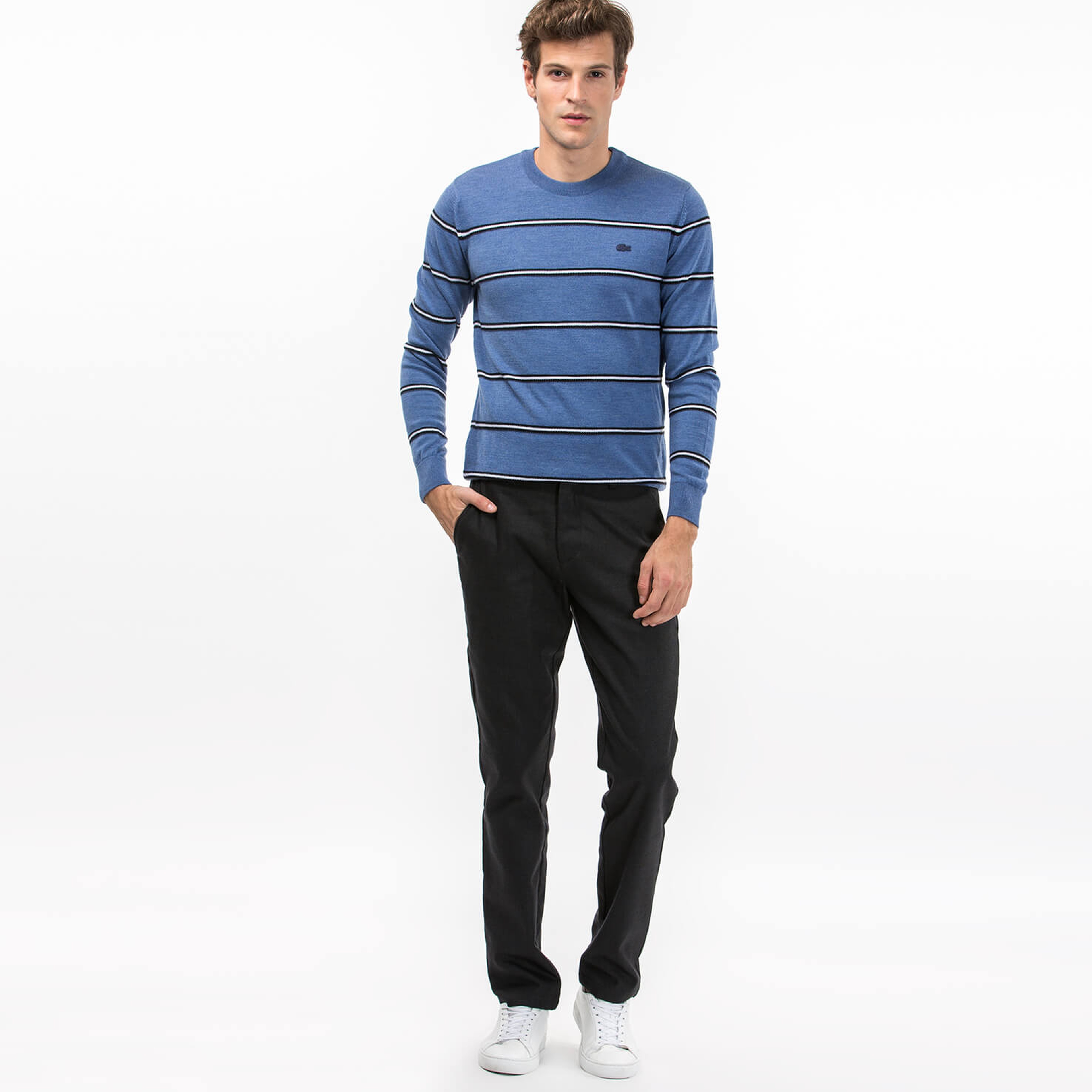 Lacoste Erkek Slim Fit Siyah Pantolon