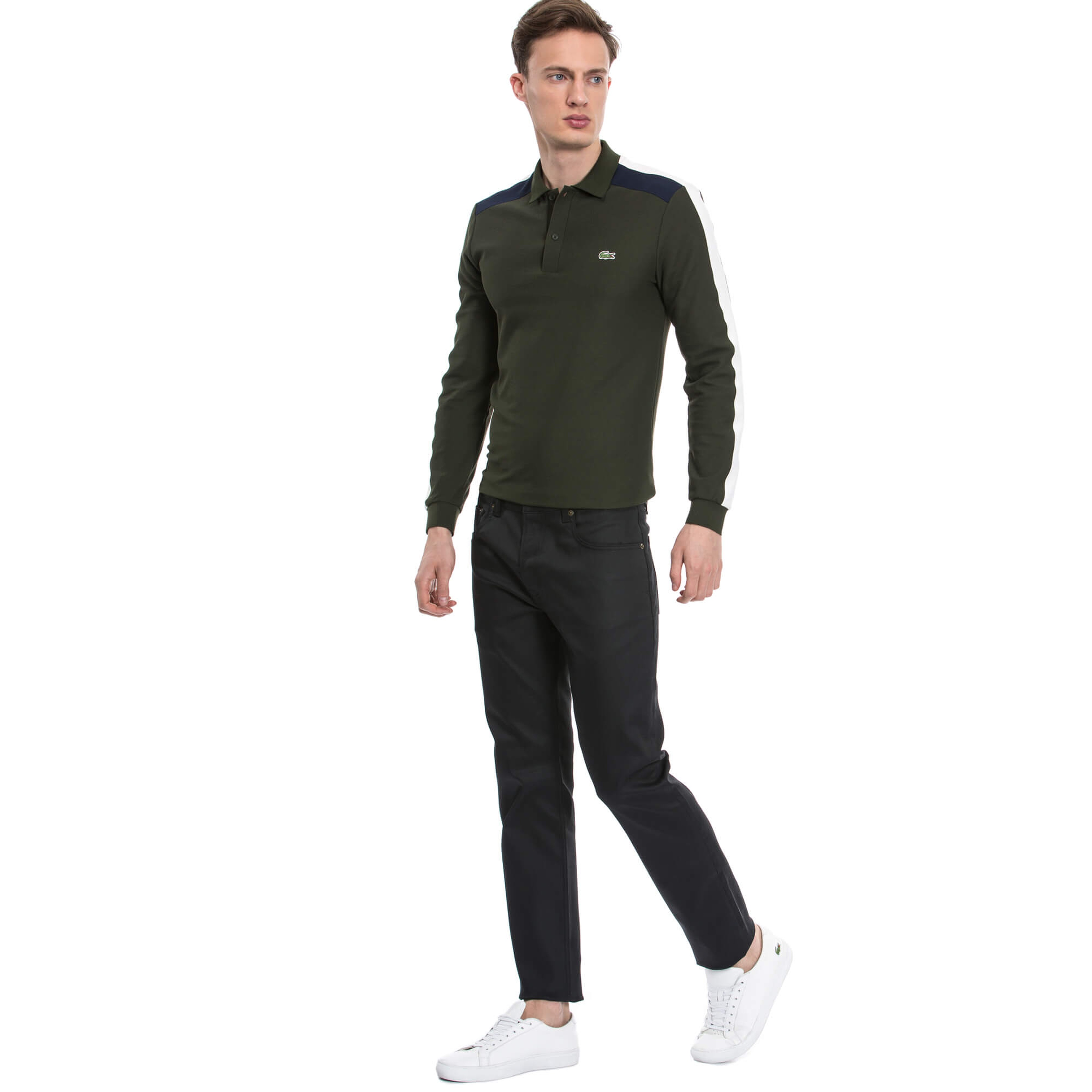 Lacoste Erkek Slim Fit Siyah Pantolon