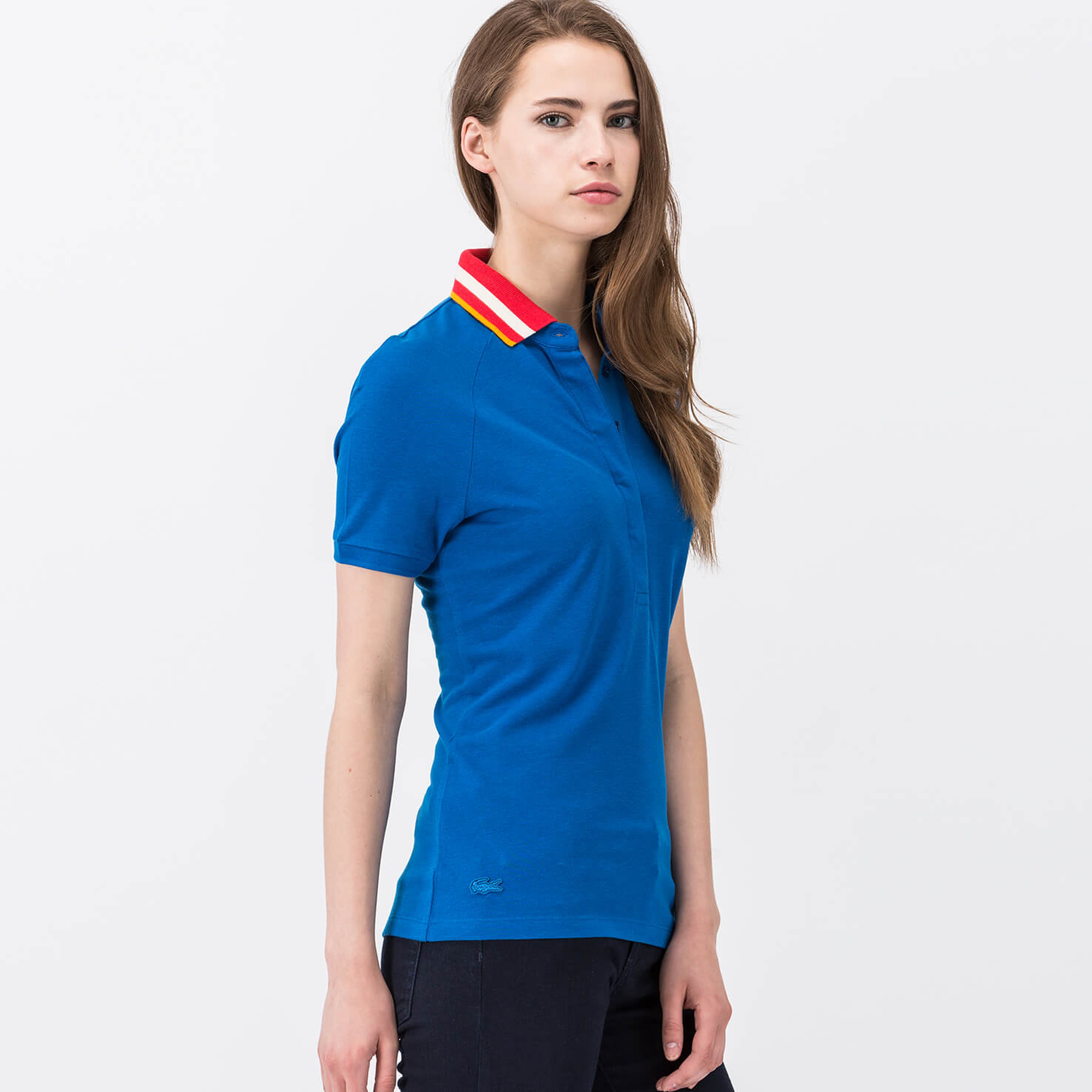 Lacoste Kadın Lacivert Polo