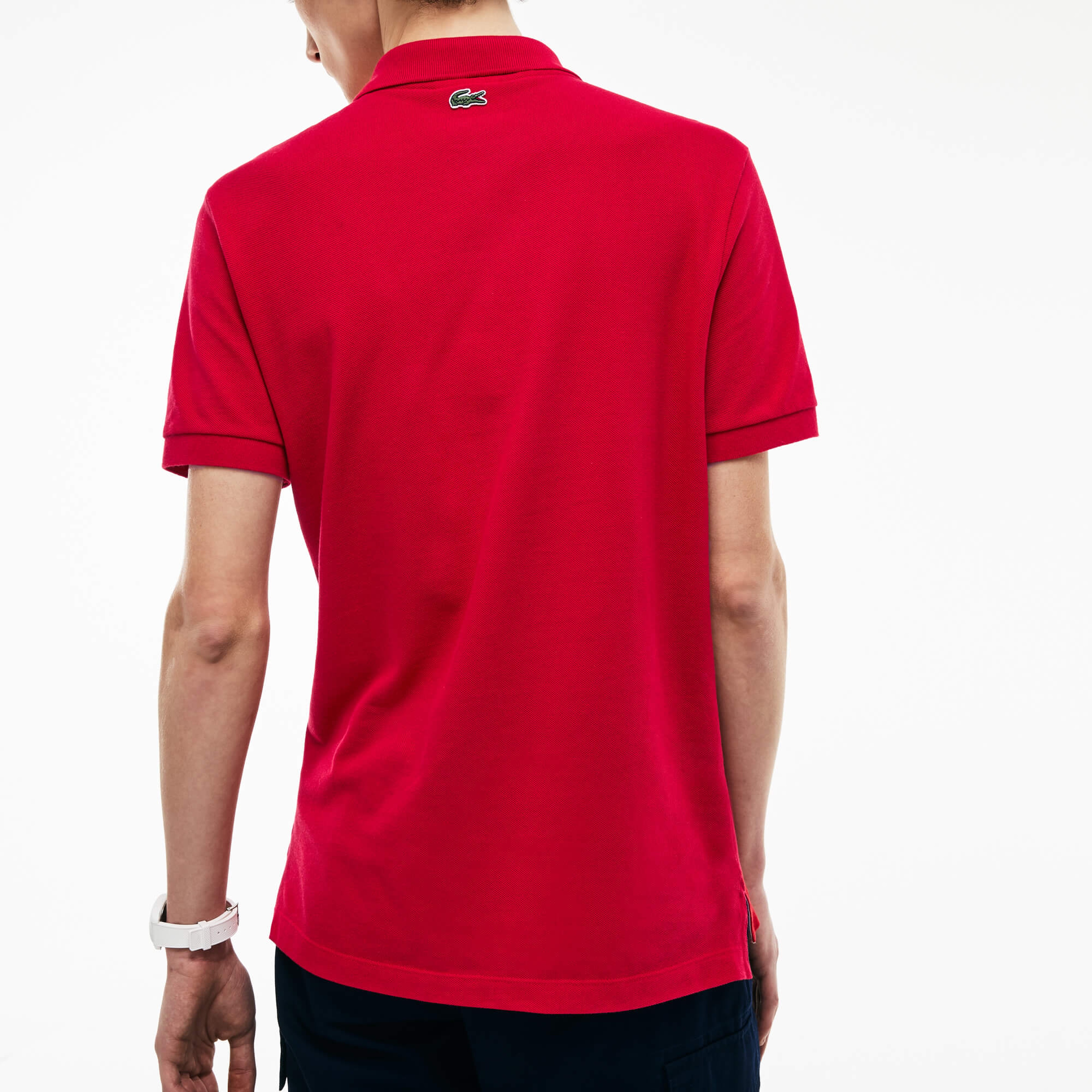 Lacoste Erkek Kırmızı Regular Fit Kısa Kollu Polo