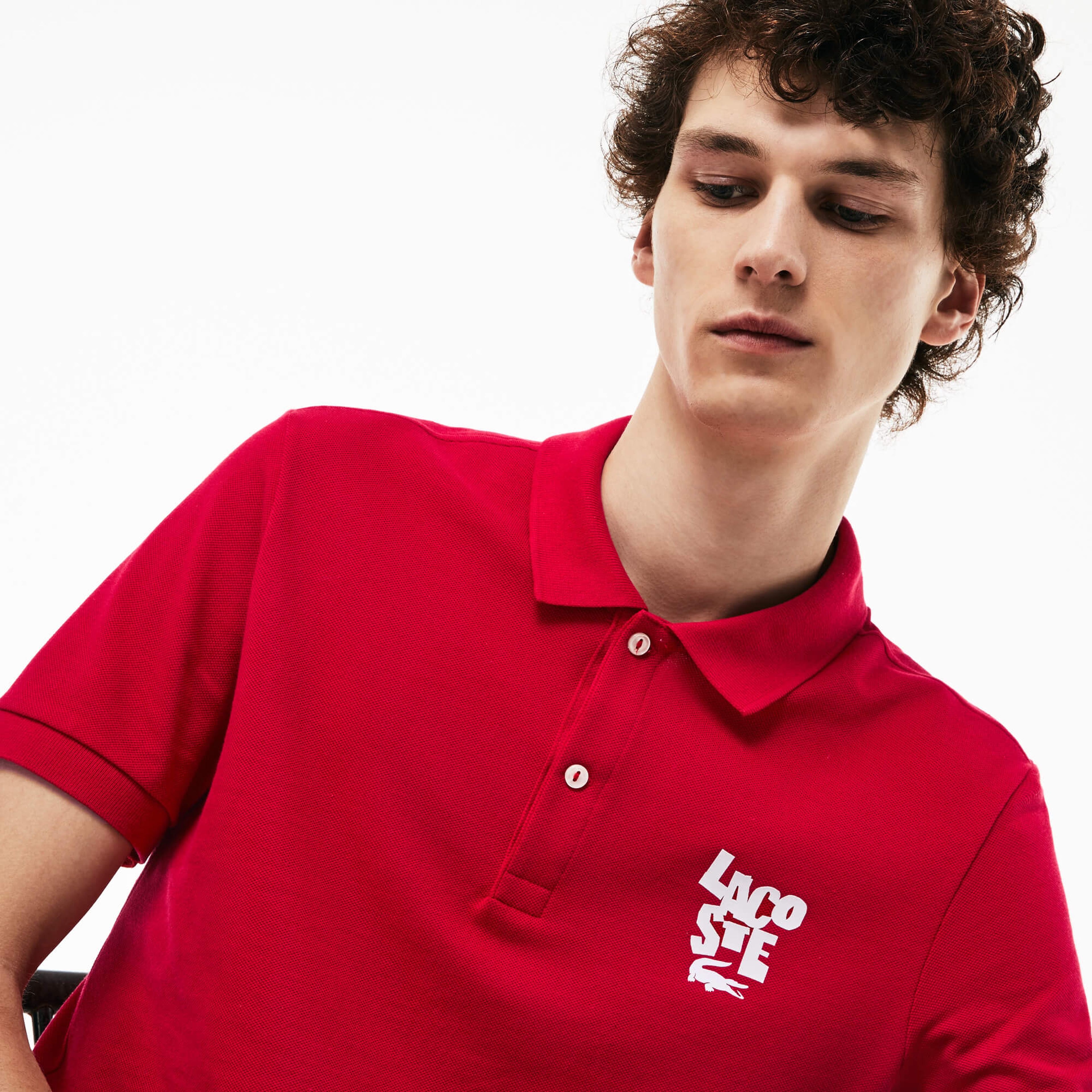 Lacoste Erkek Kırmızı Regular Fit Kısa Kollu Polo