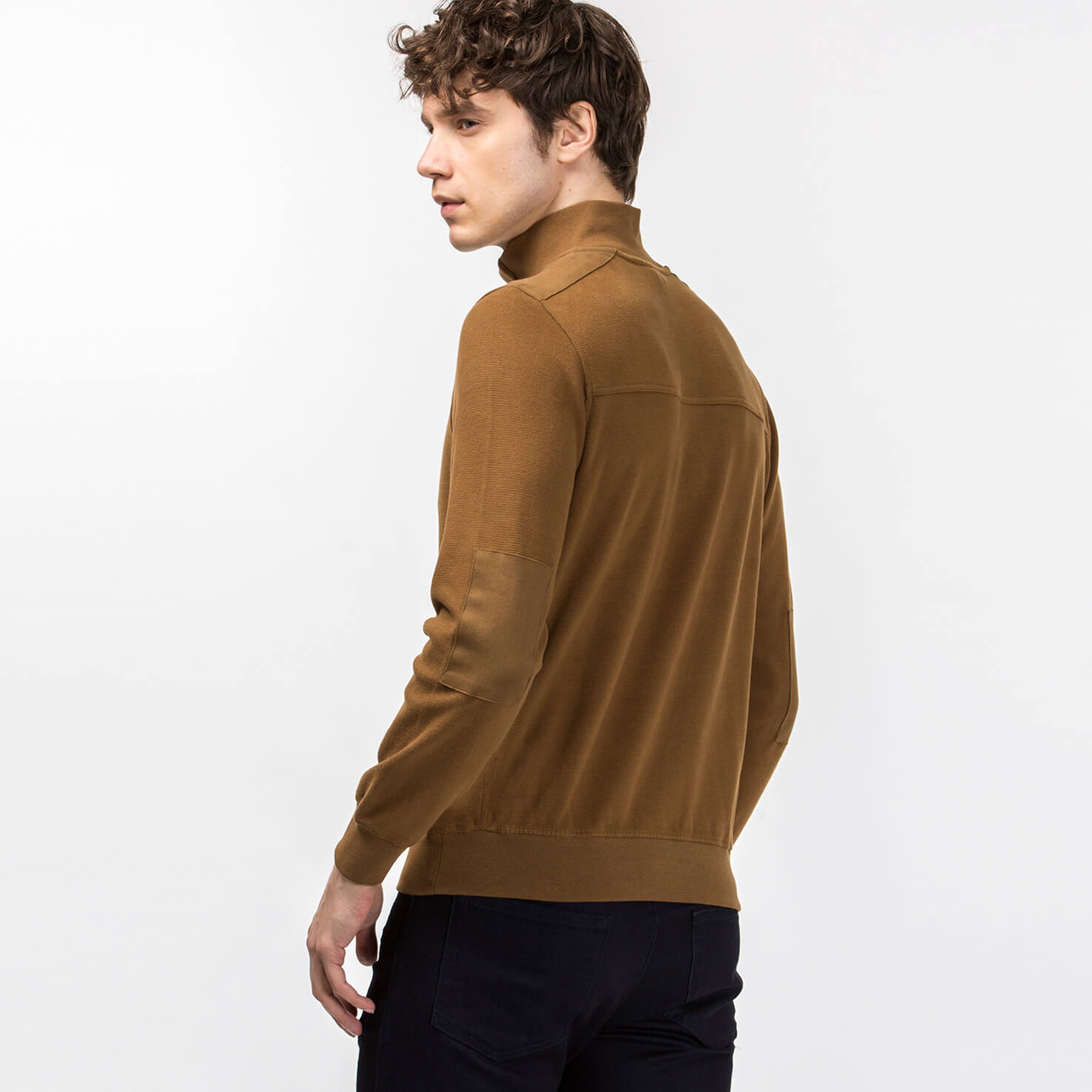 Lacoste Erkek Kahverengi Sweatshirt