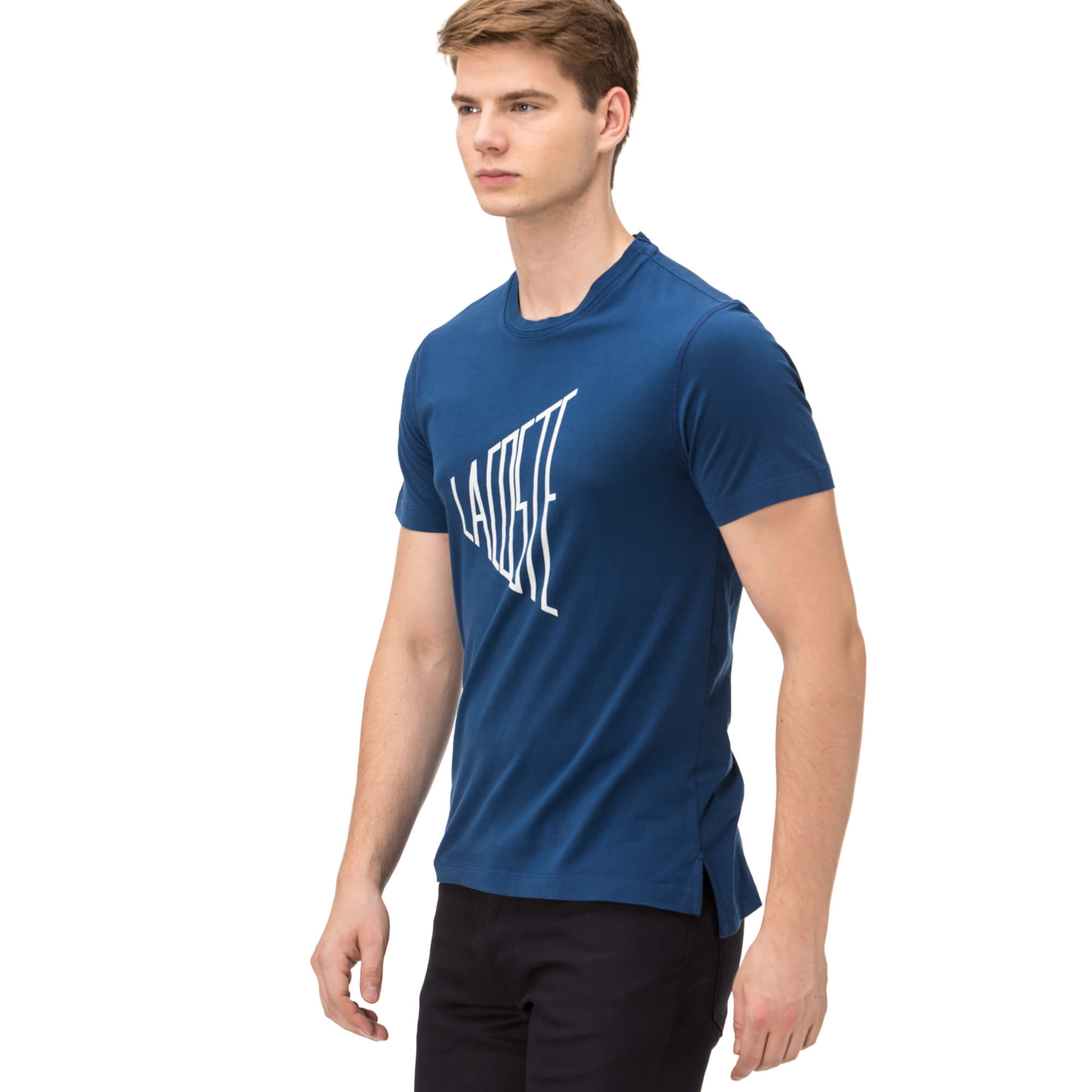 Lacoste Erkek Regular Fit Lacivert T-Shirt