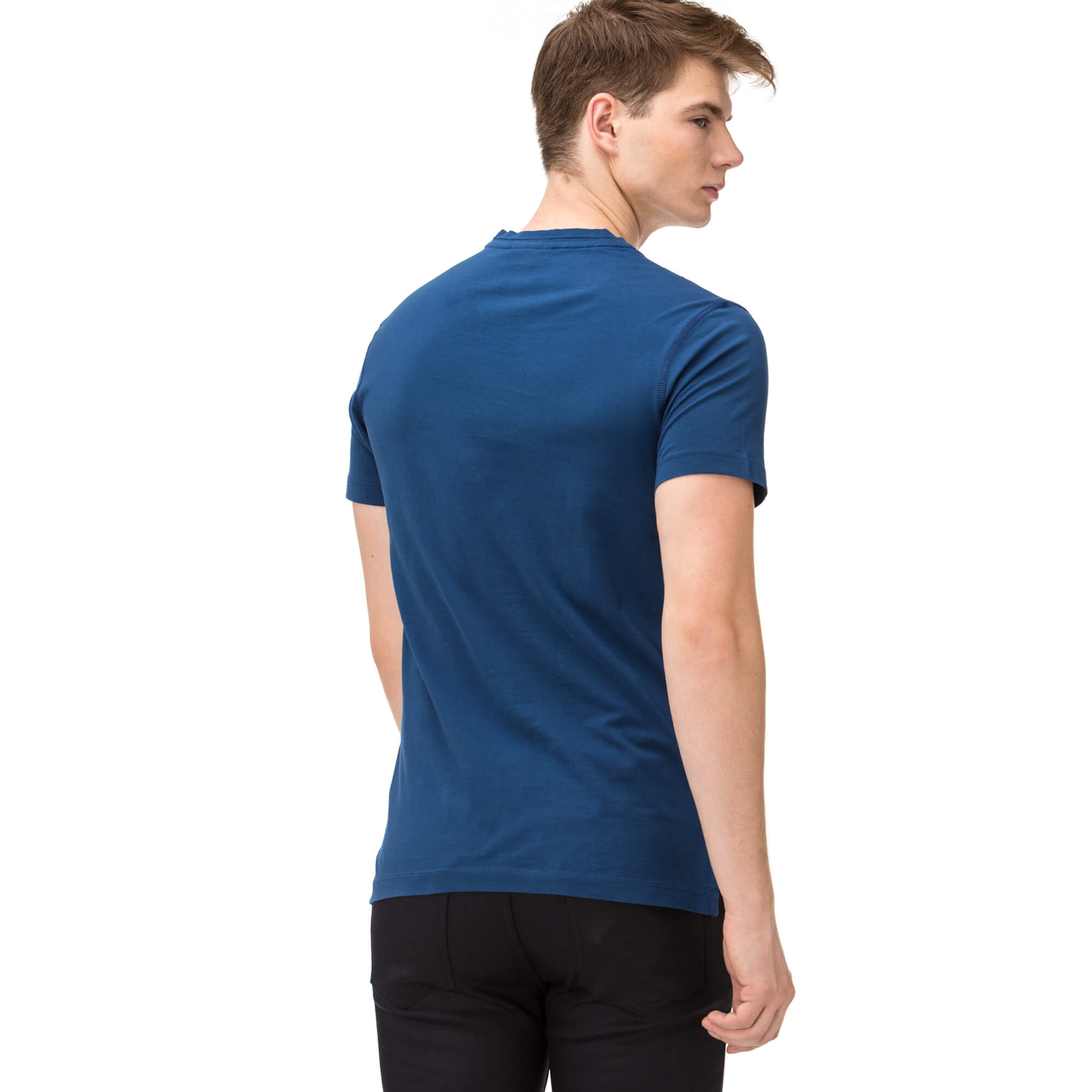 Lacoste Erkek Regular Fit Lacivert T-Shirt