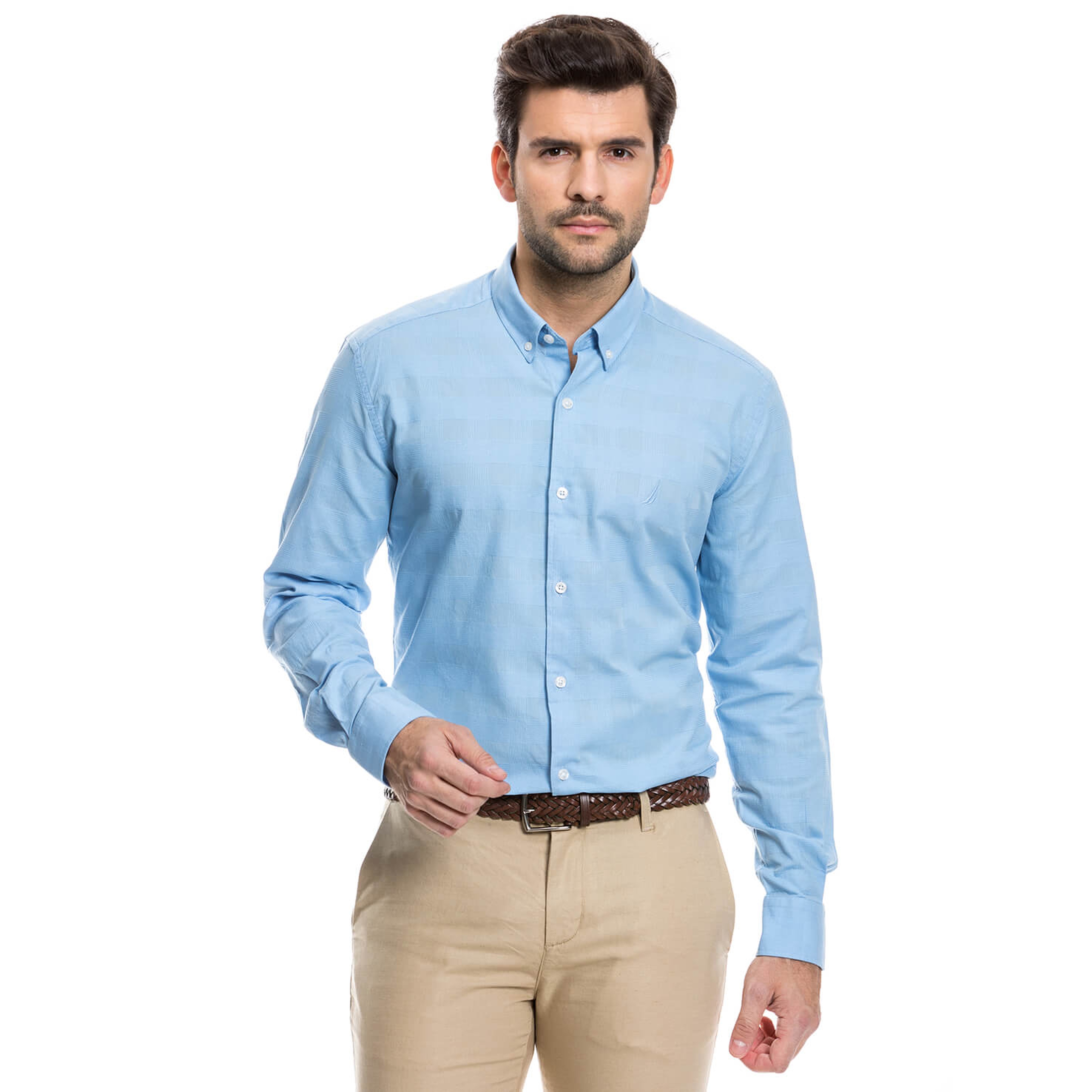 Nautica Erkek Mavi Gömlek