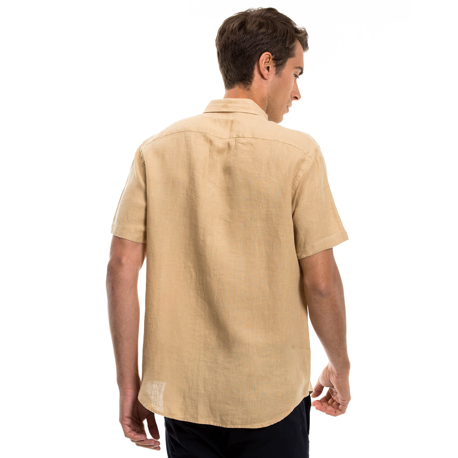 Nautica Erkek Bej Gömlek