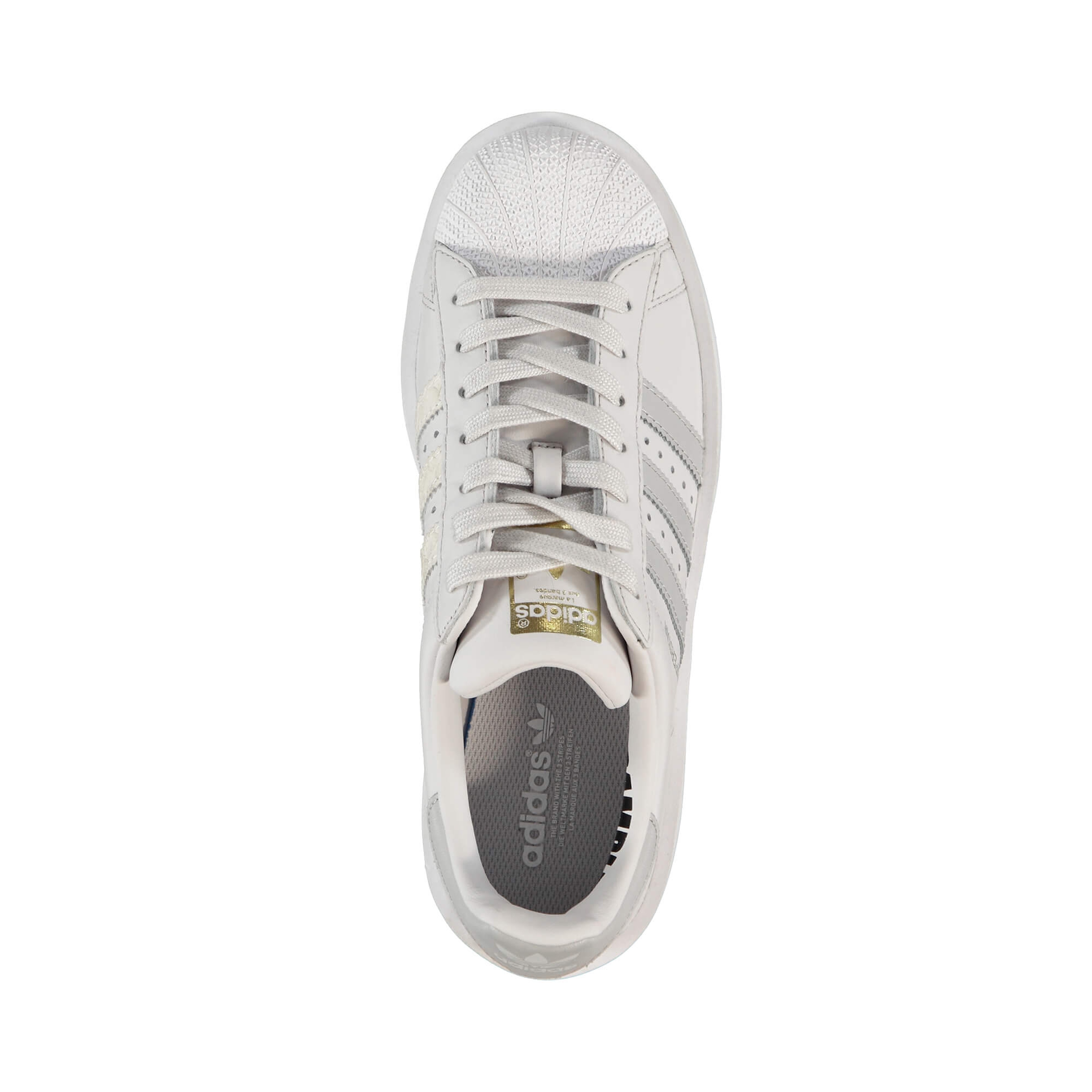 adidas Superstar Bold Kadın Gri Sneaker