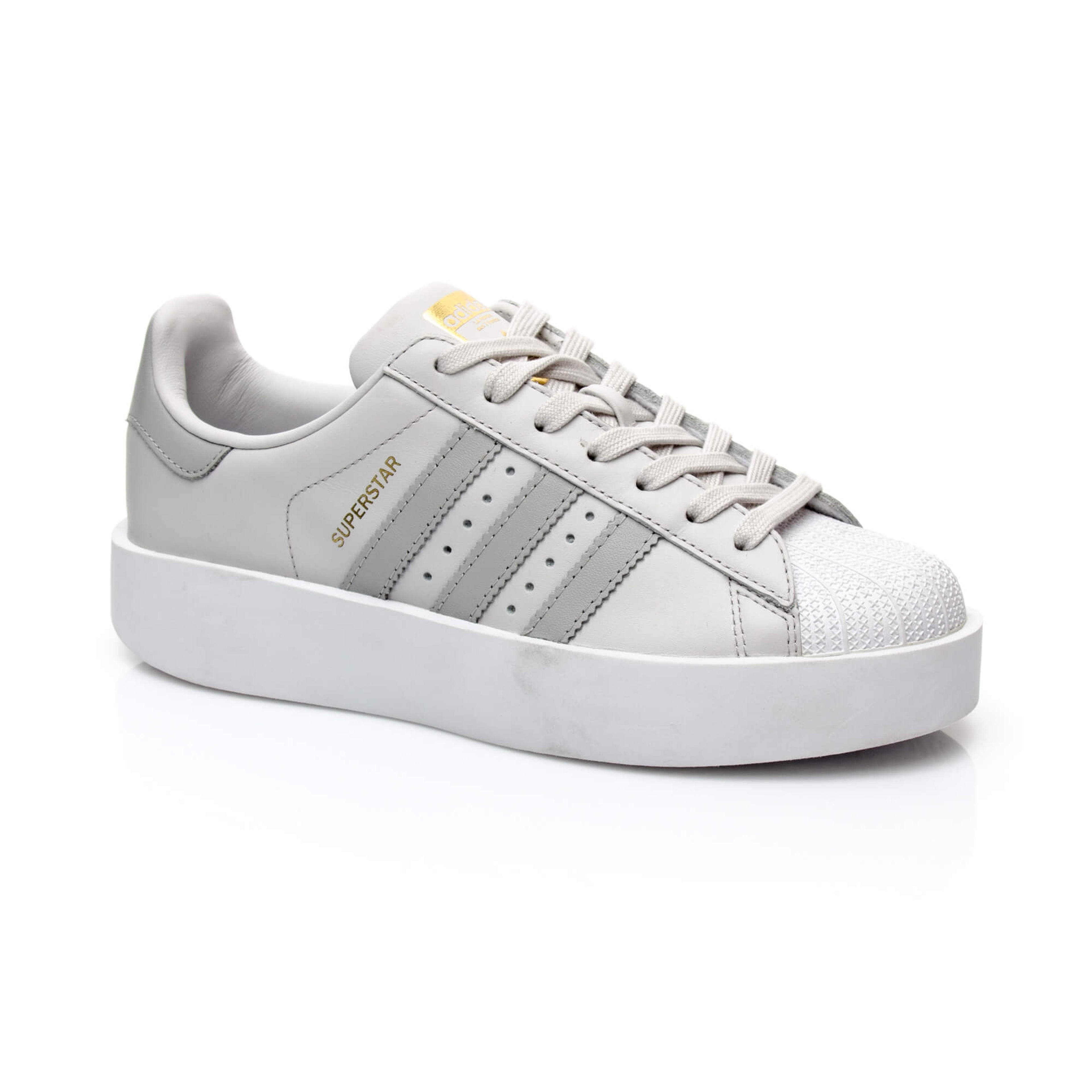 adidas Superstar Bold Kadın Gri Sneaker
