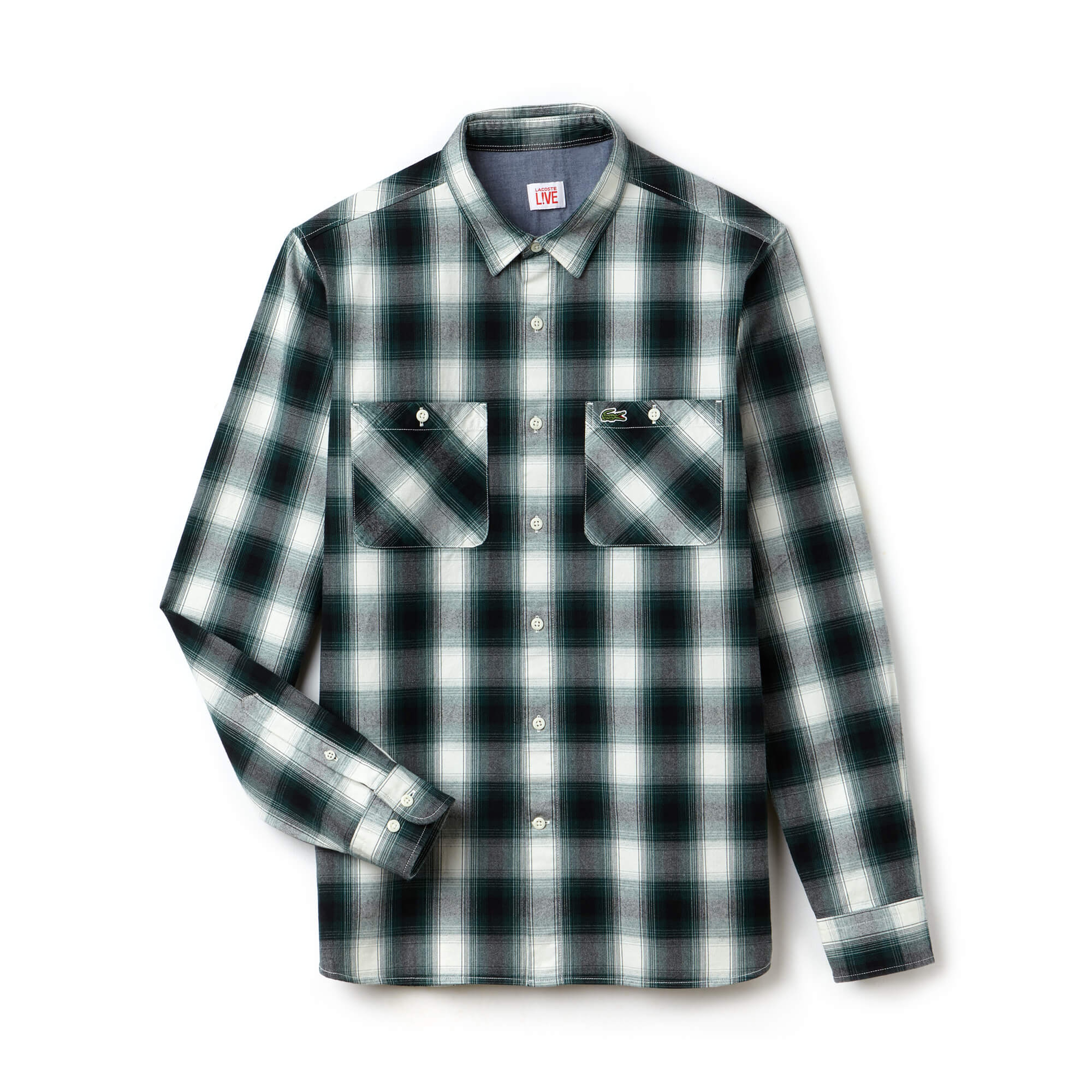Lacoste Erkek Yeşil Uzun Kollu Gömlek