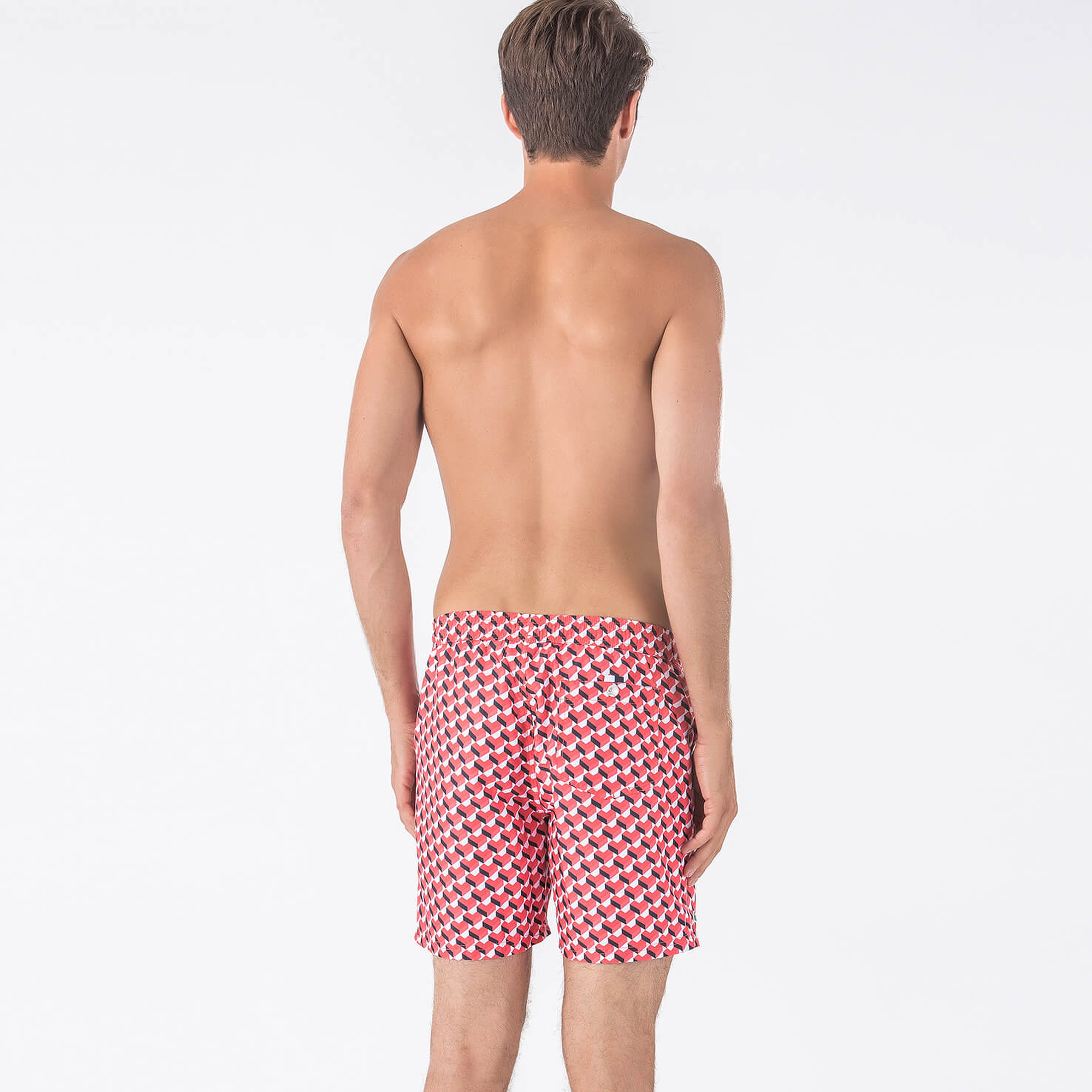 Lacoste Erkek Kırmızı Mayoşort