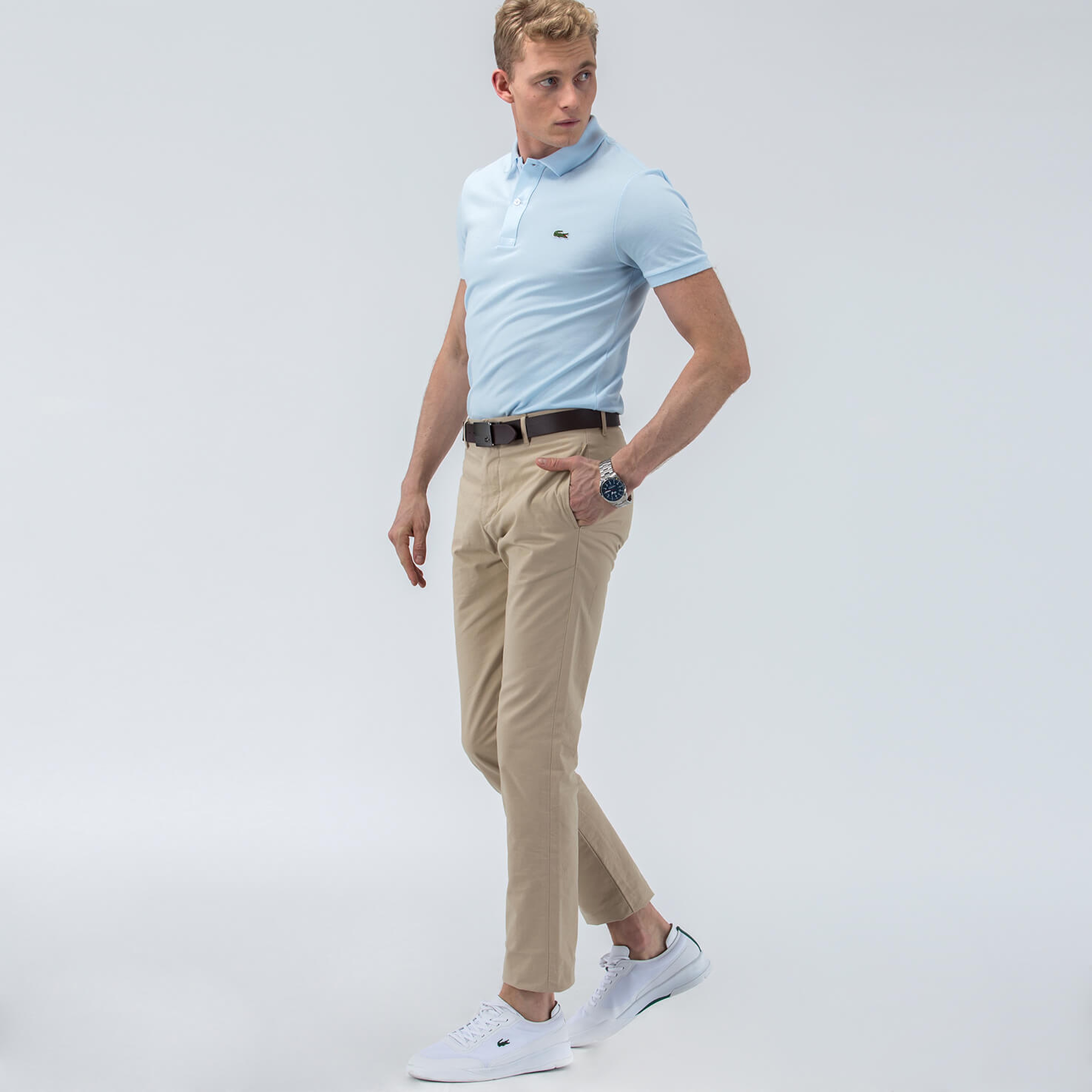 Lacoste Erkek Bej Pantolon