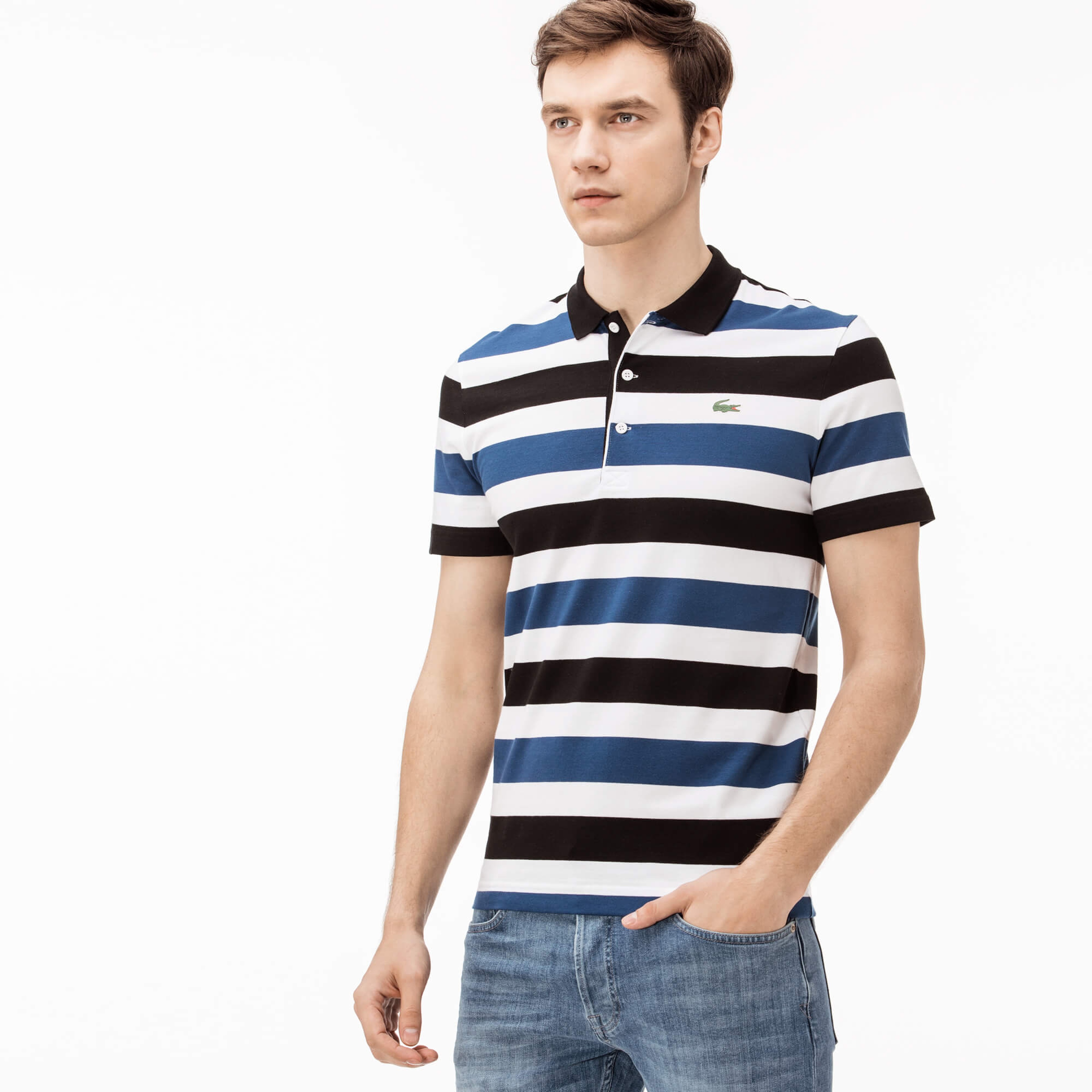 Lacoste Erkek Lacivert Kısa Kollu Polo