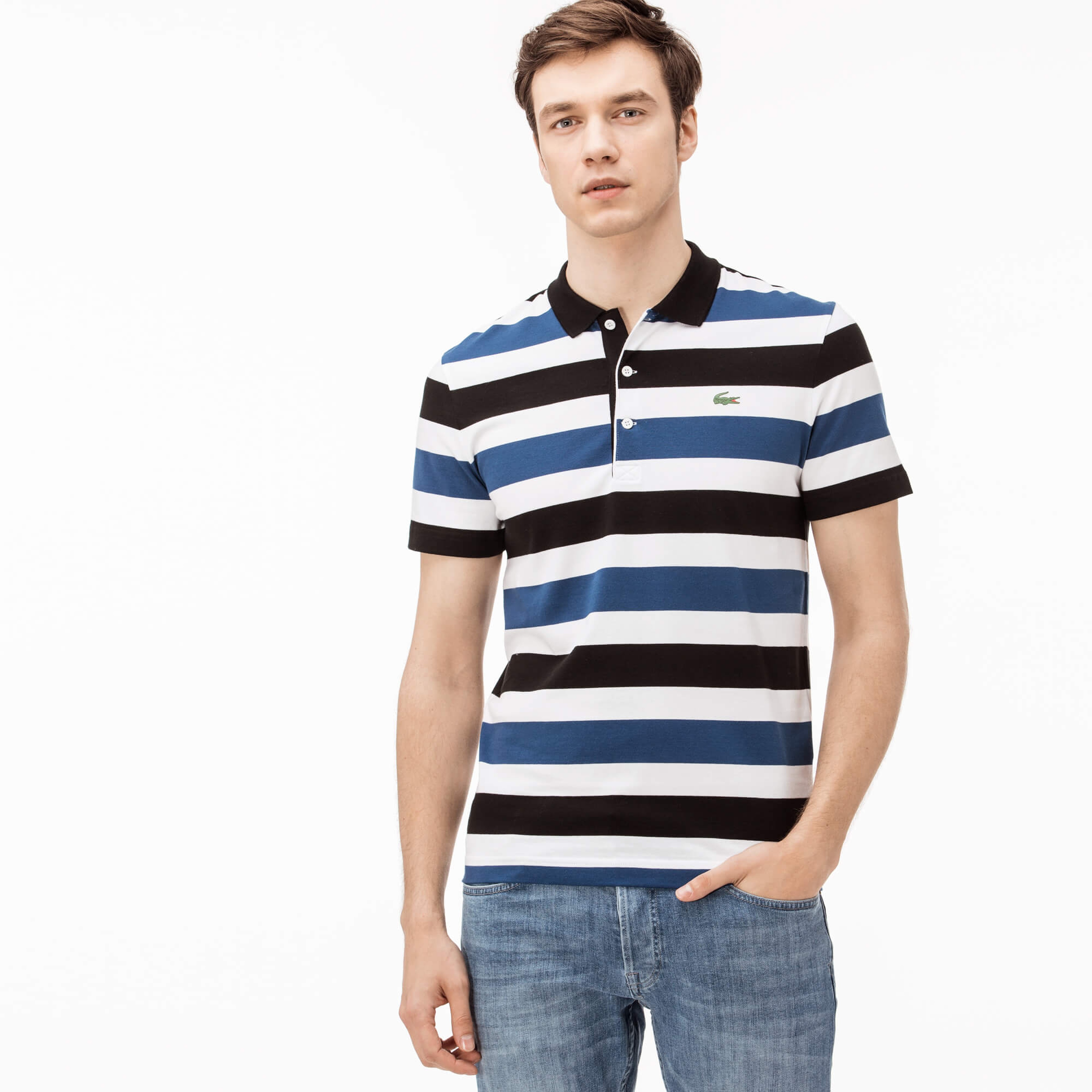 Lacoste Erkek Lacivert Kısa Kollu Polo