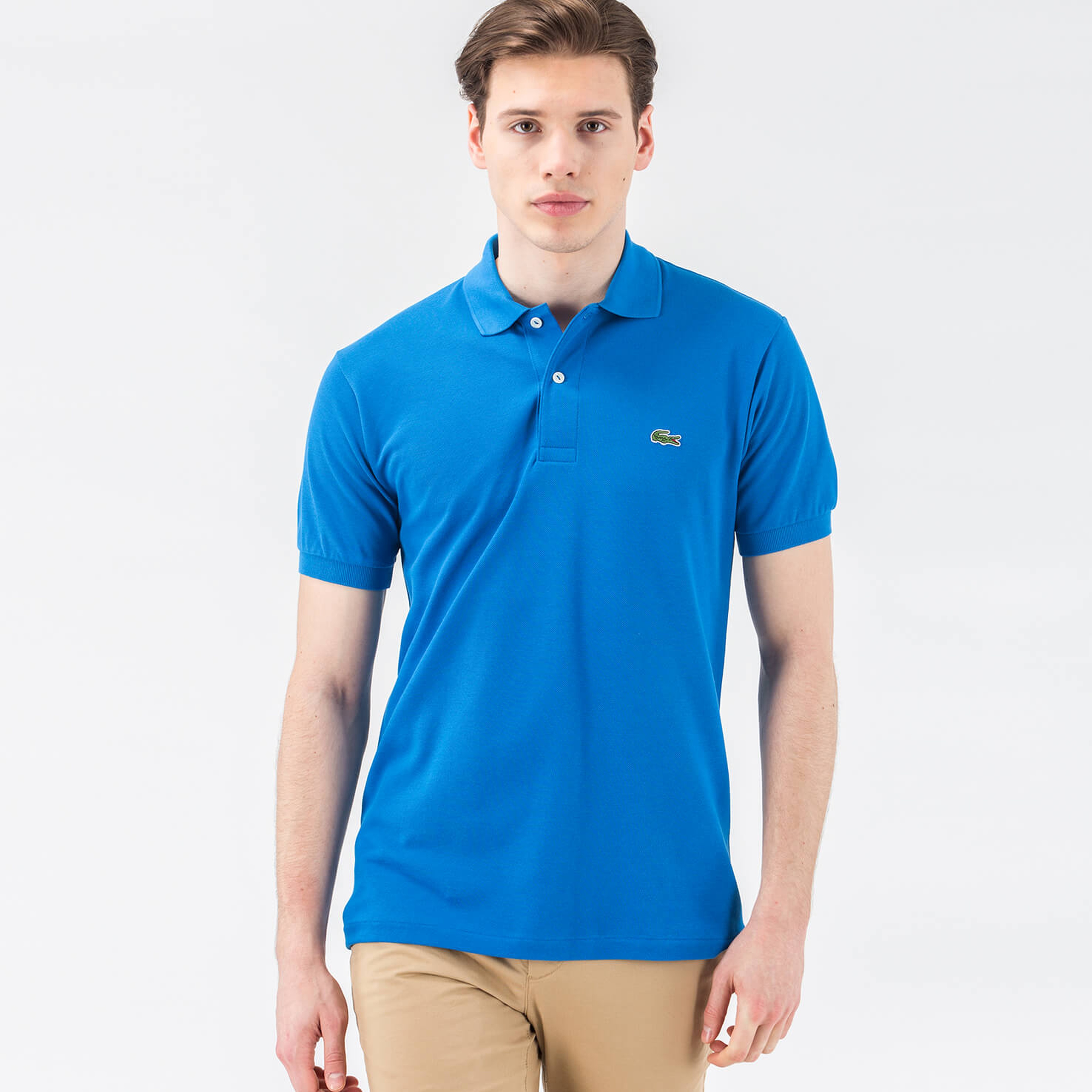 Lacoste Erkek Klasik Fit Mavi Polo