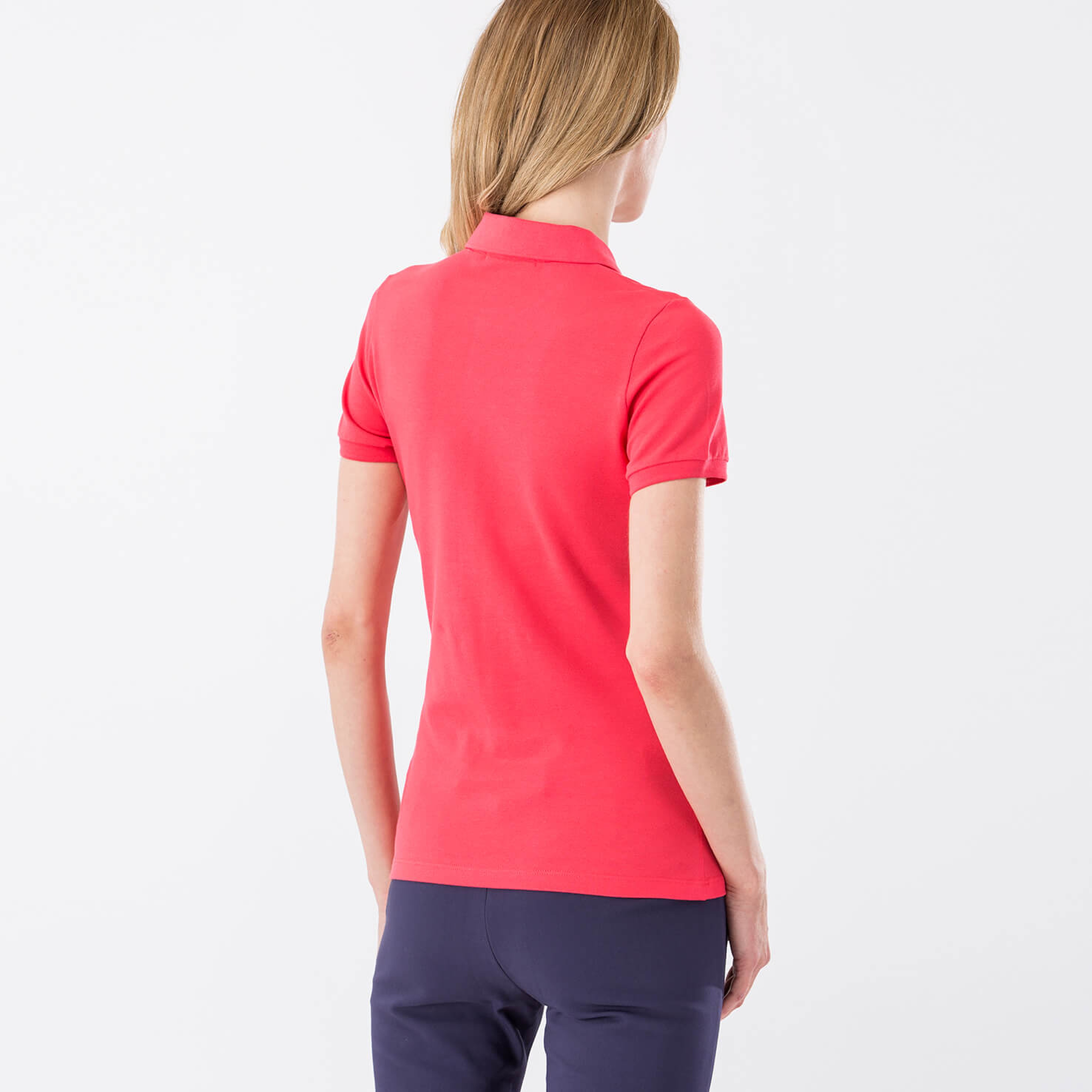 Lacoste Kadın Pembe Kısa Kollu Polo
