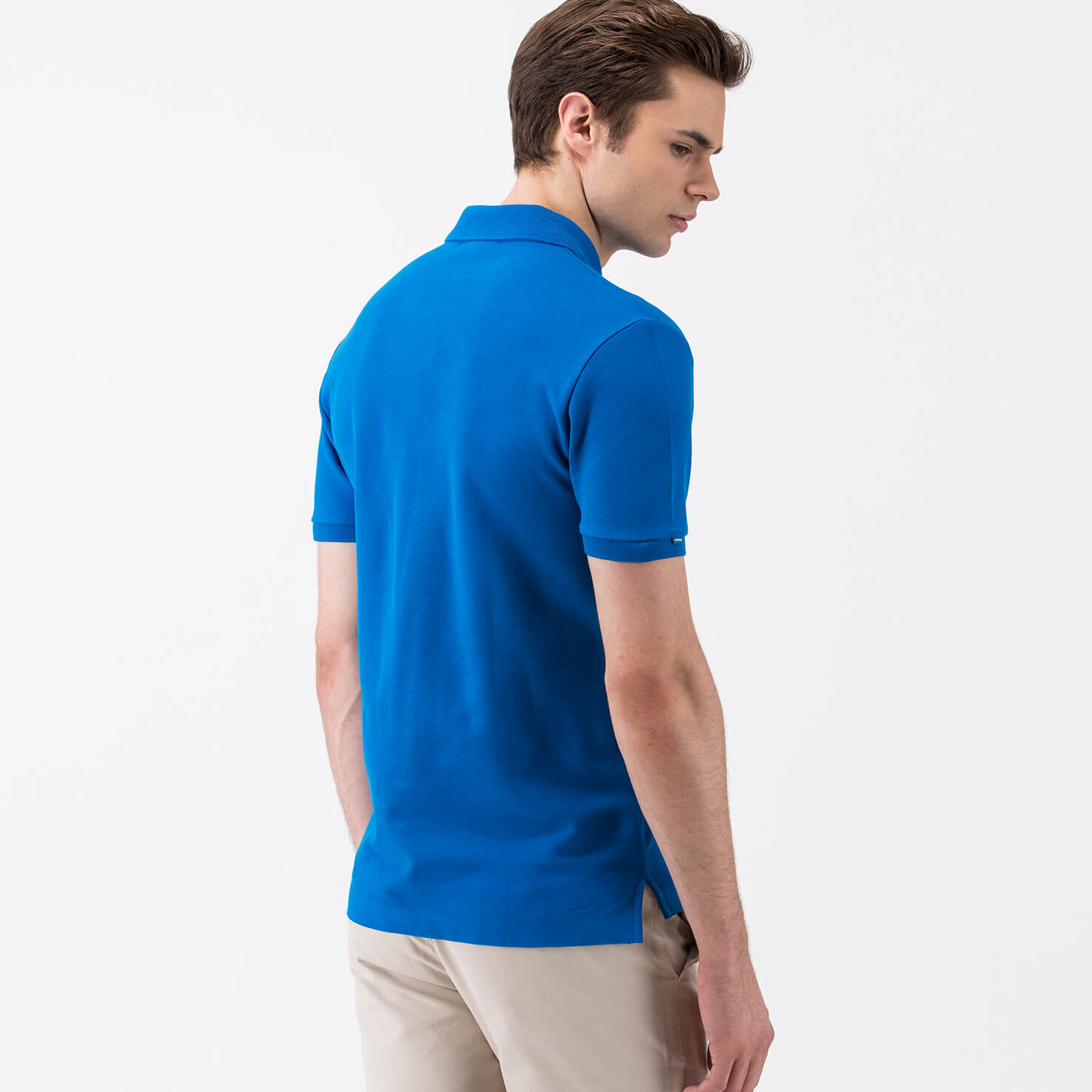 Lacoste Erkek Mavi Slim Fit Polo