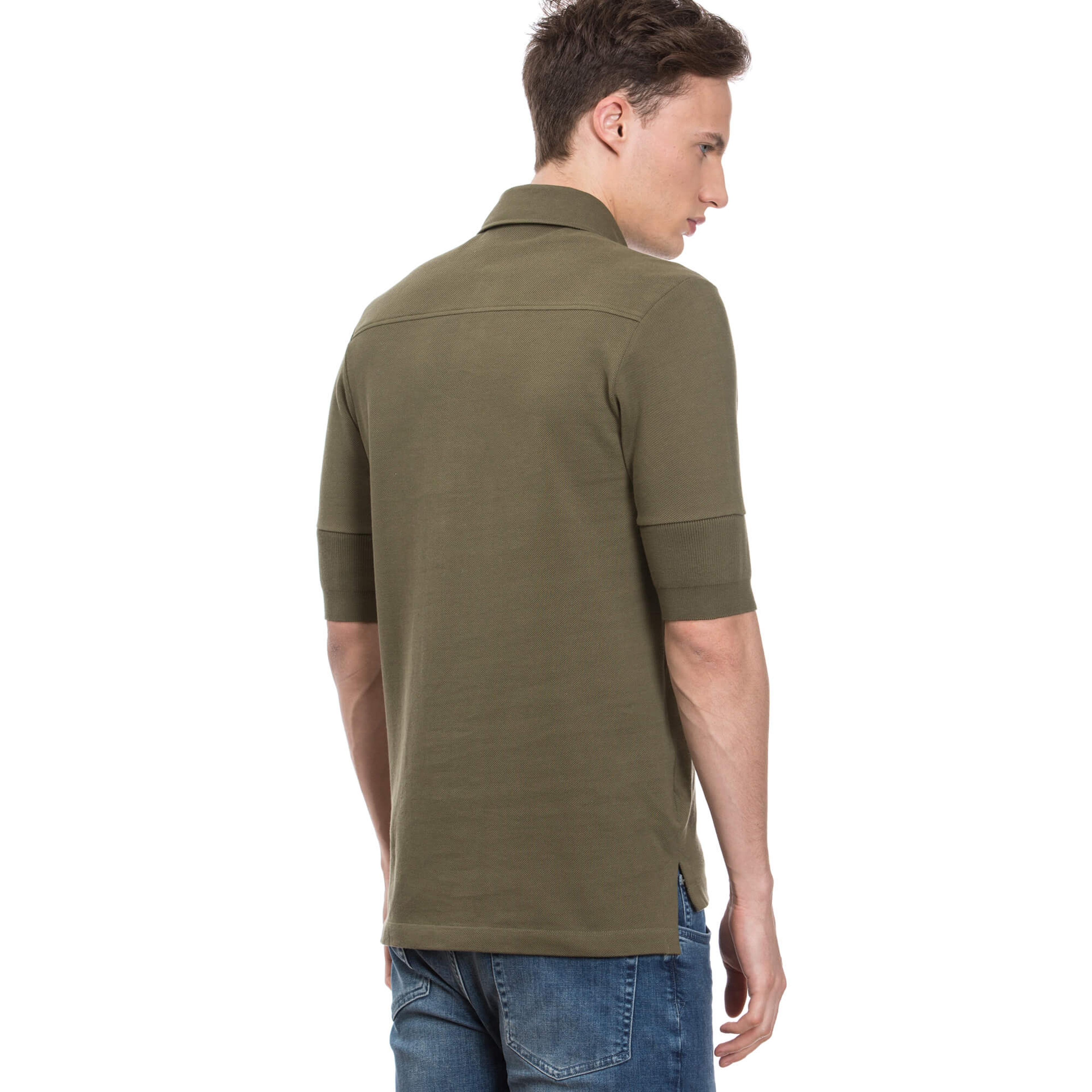 Lacoste Erkek Yeşil Kısa Kollu Polo