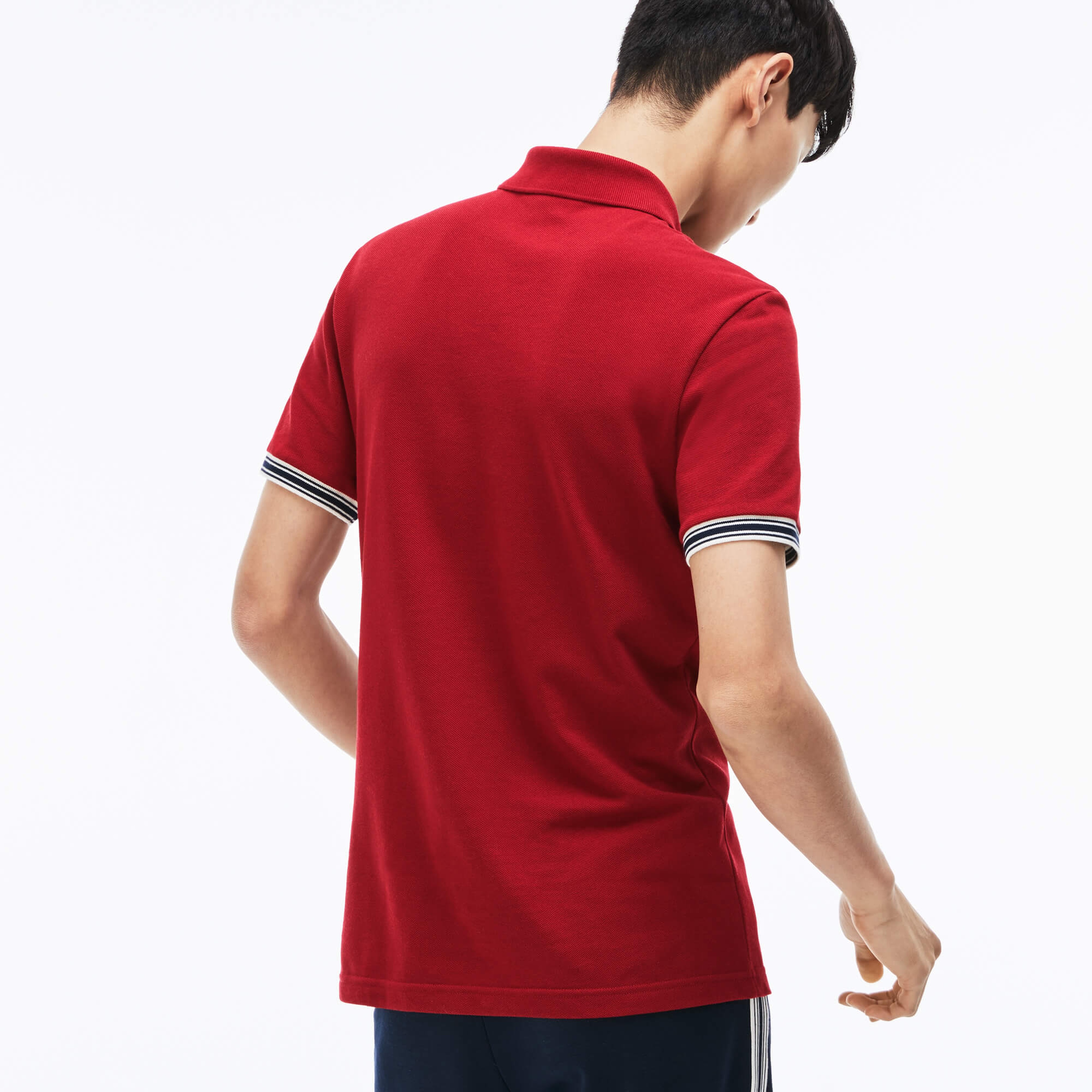 Lacoste Erkek Bordo Slim Fit Kısa Kollu Polo