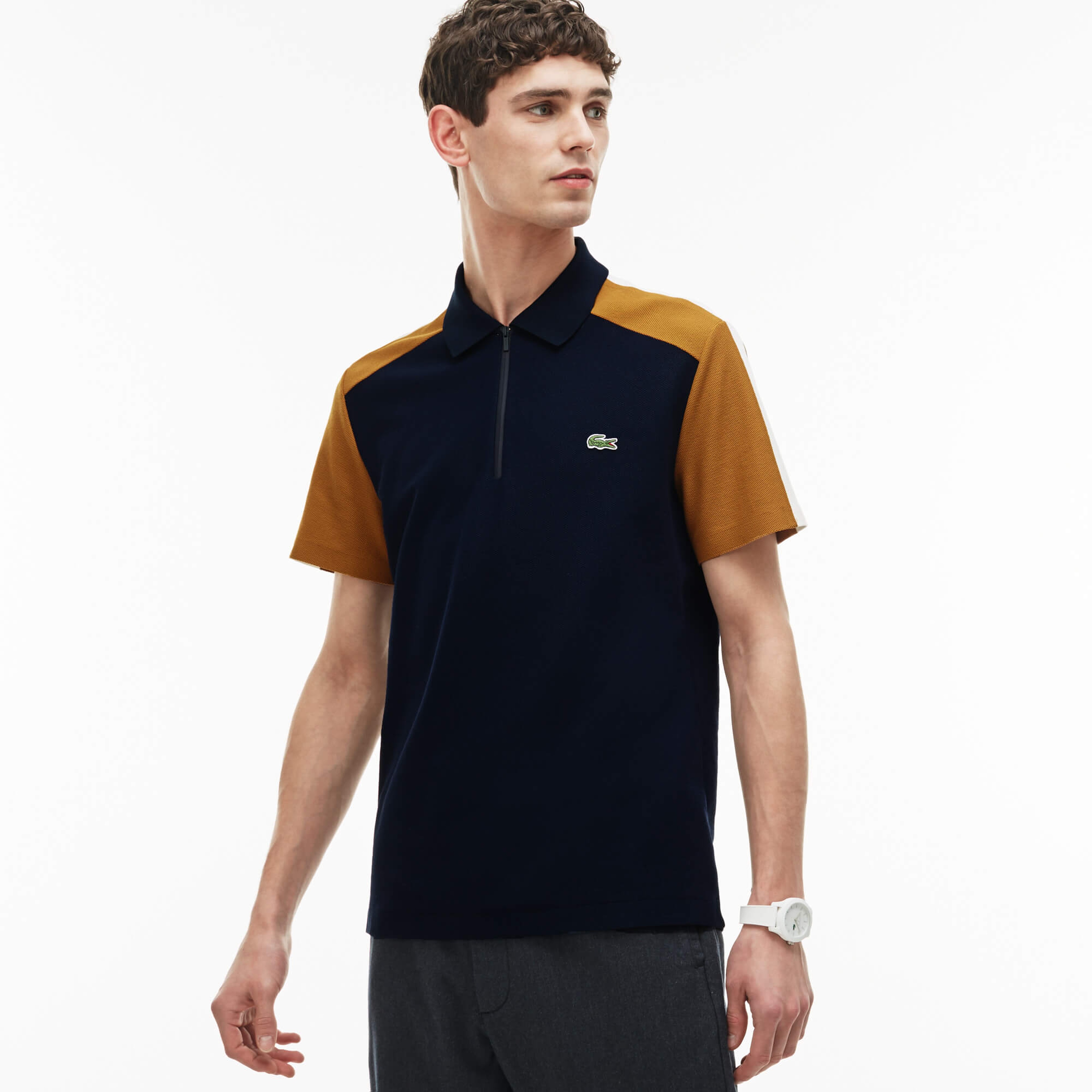 Lacoste Erkek Lacivert Regular Fit Kısa Kollu Polo