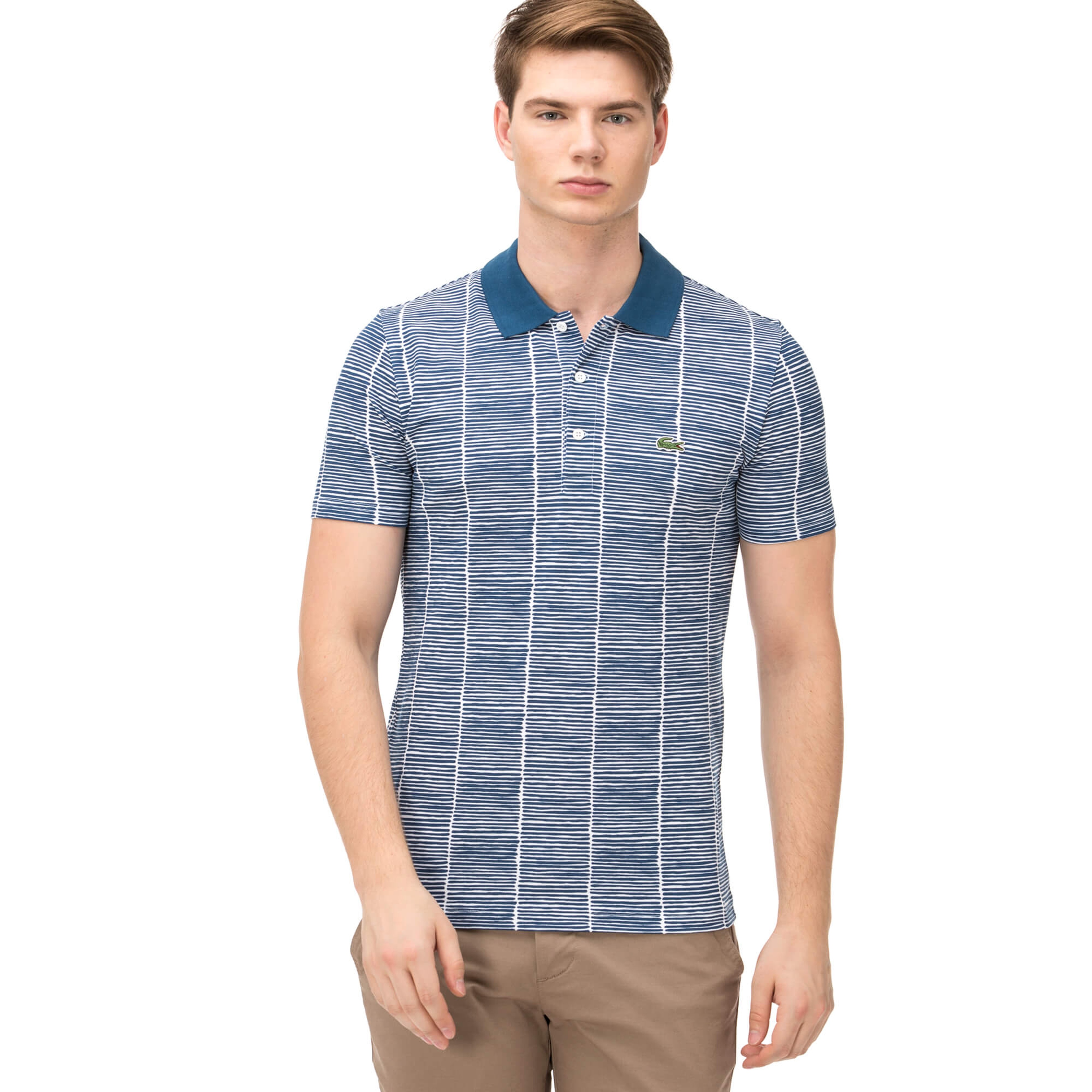Lacoste Erkek Slim Fit Lacivert Polo