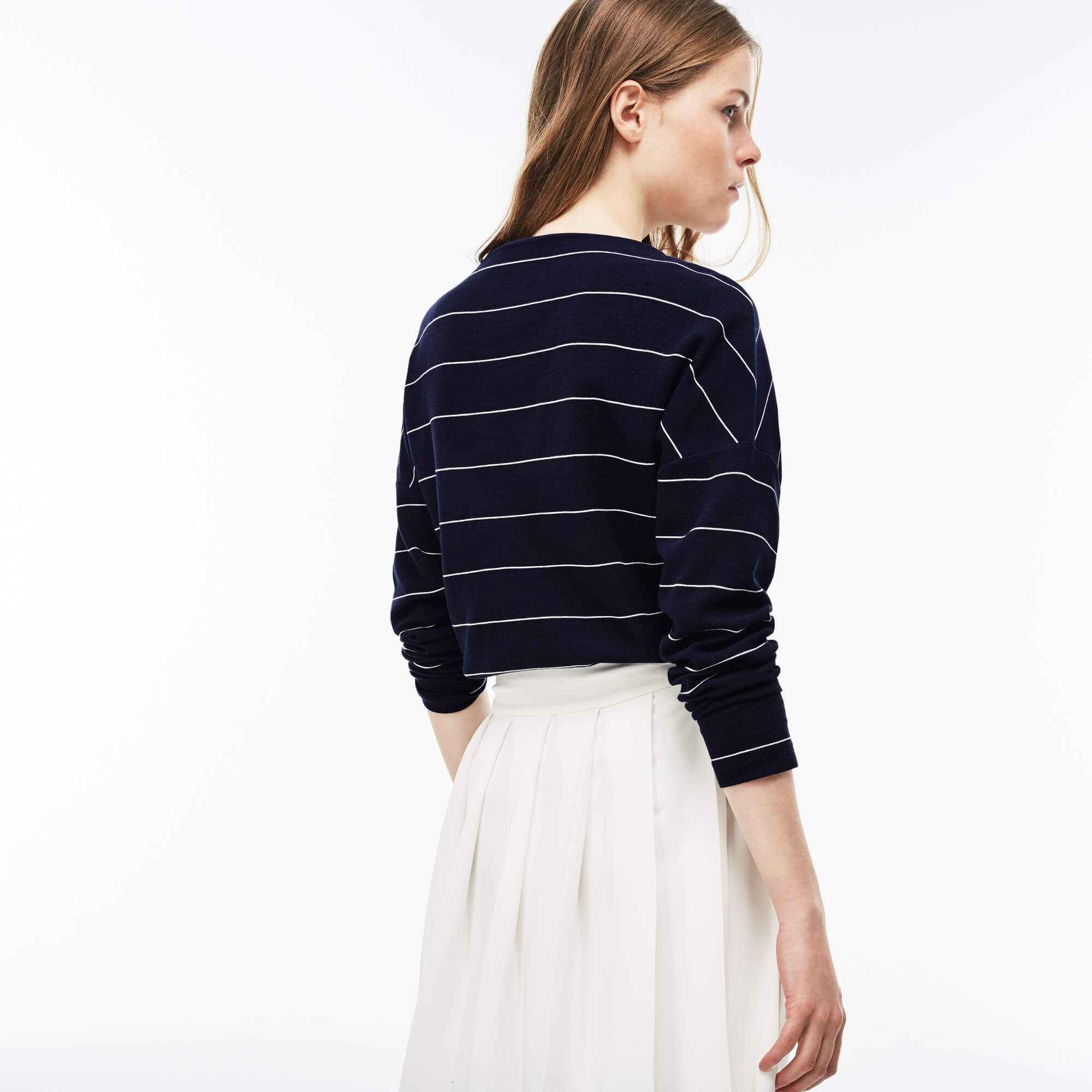 Lacoste Kadın Lacivert Sweatshirt