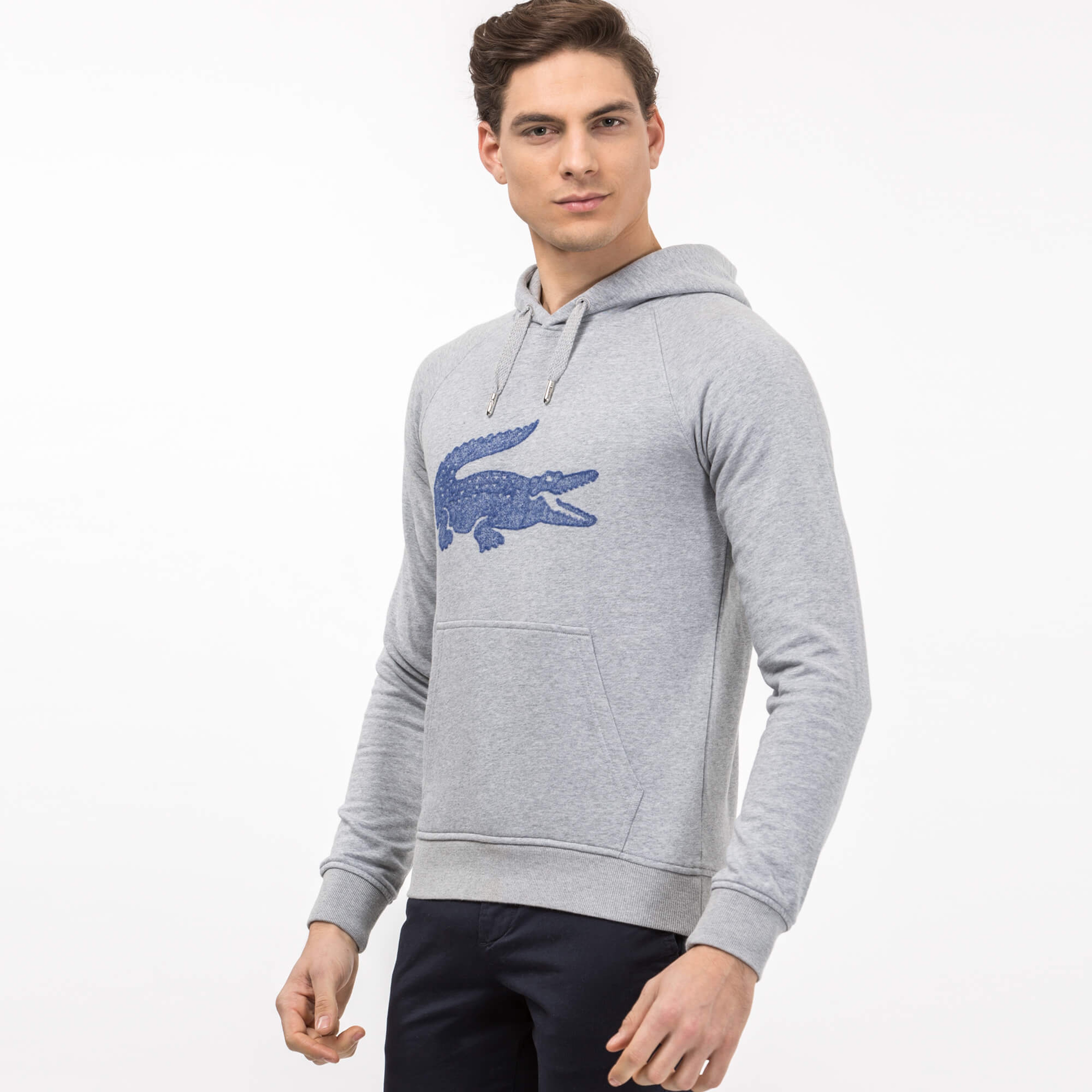 Lacoste Erkek Gri Sweatshirt