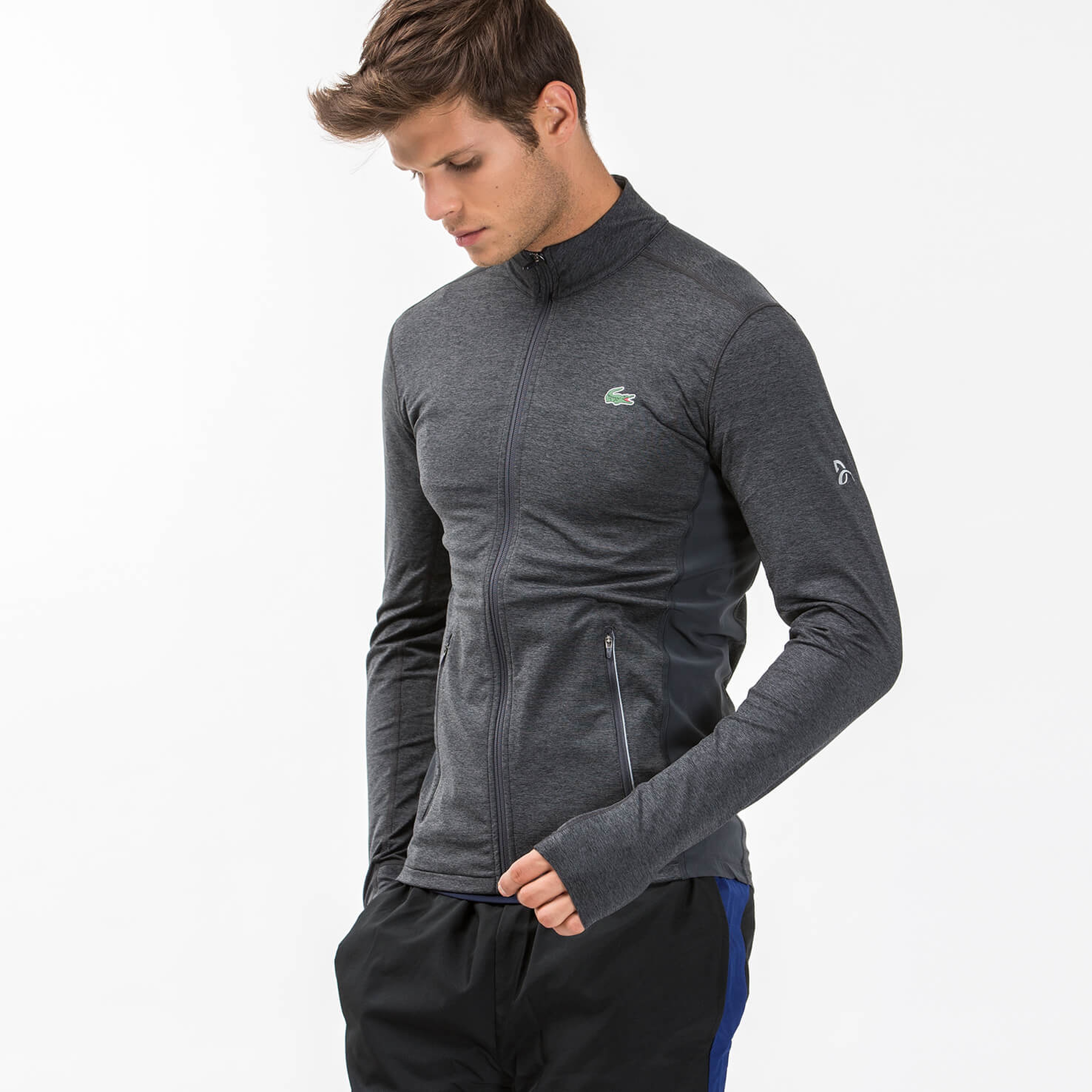 Lacoste Erkek Gri Sweatshirt