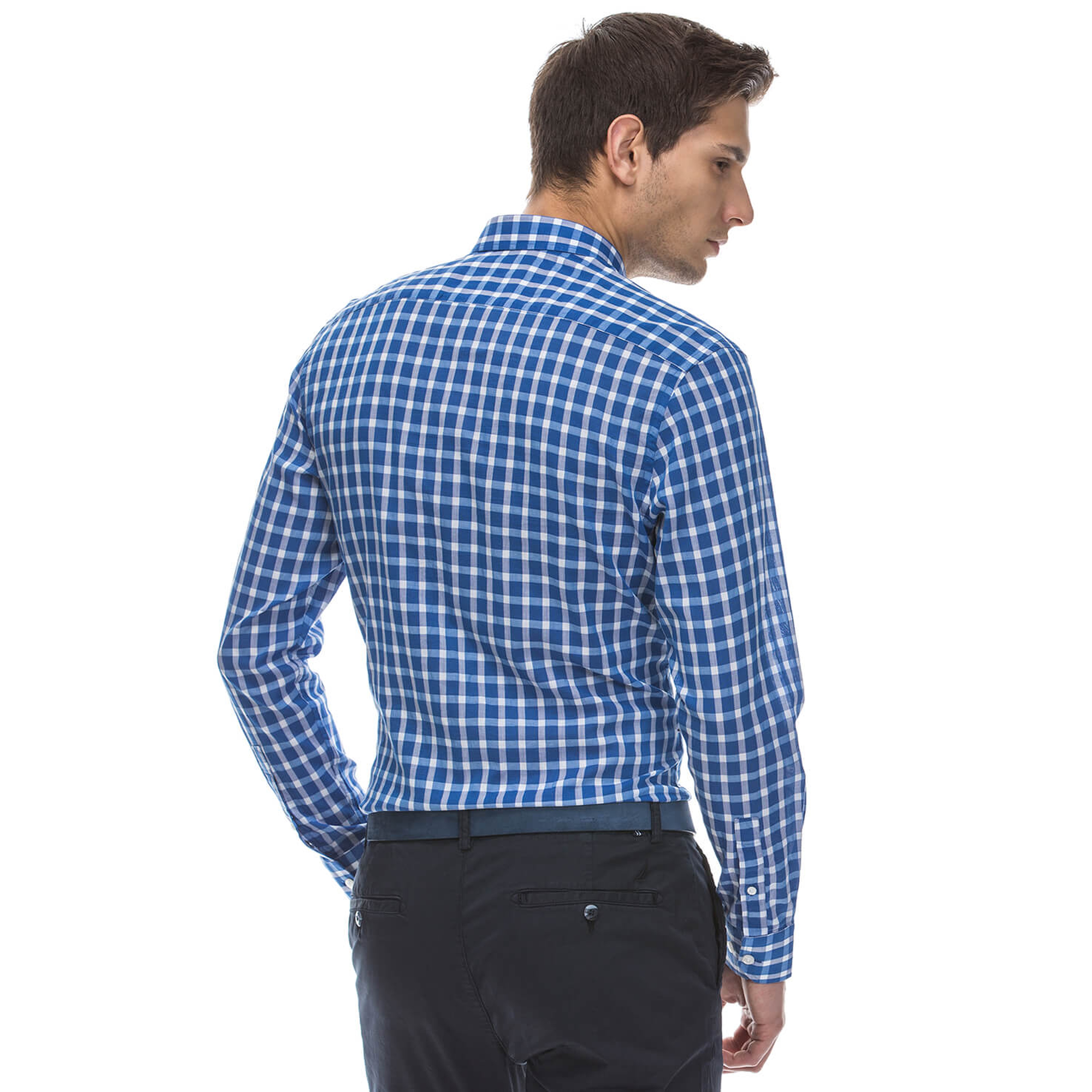 Nautica Erkek Mavi Gömlek