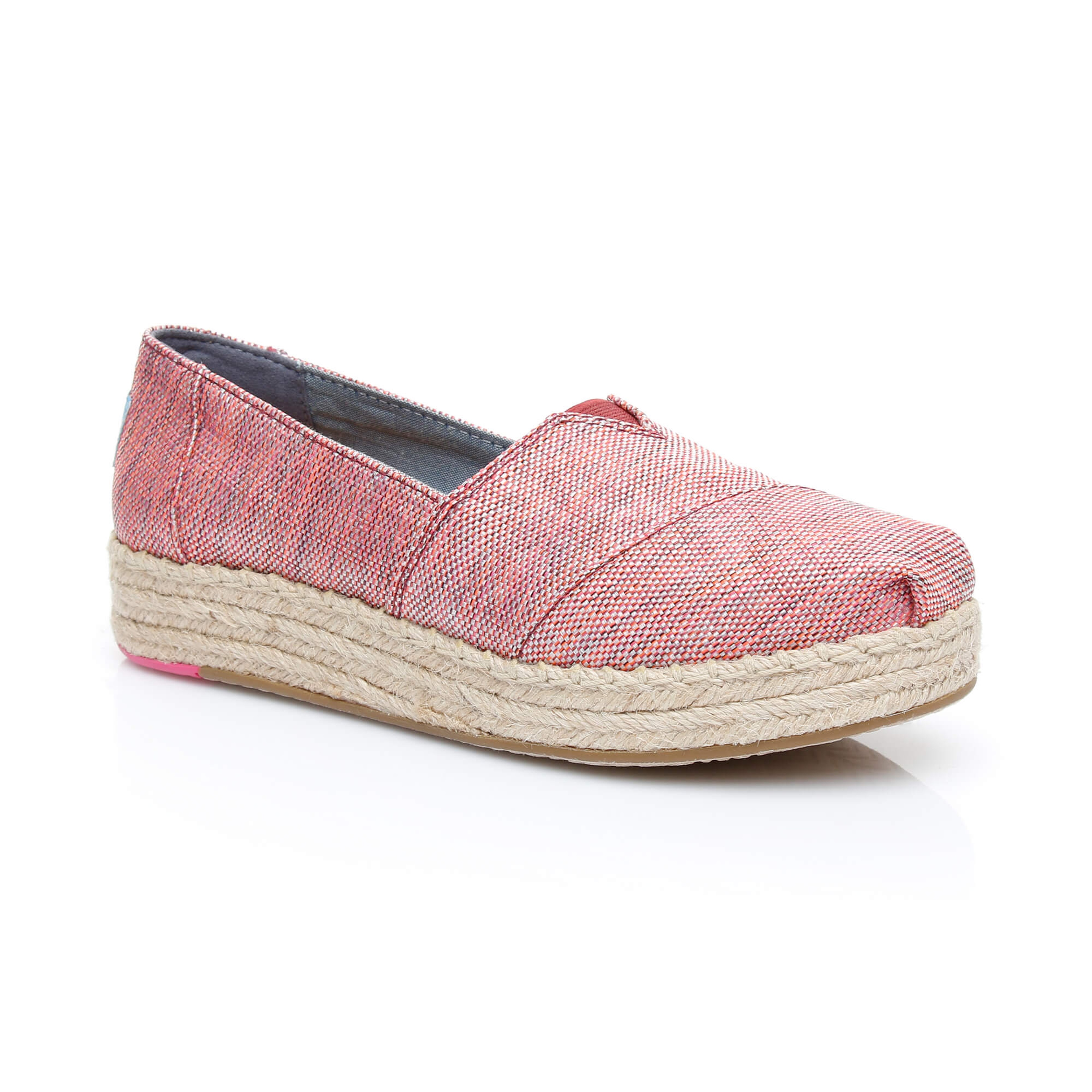 Toms Platform Kadın Bordo Espadril