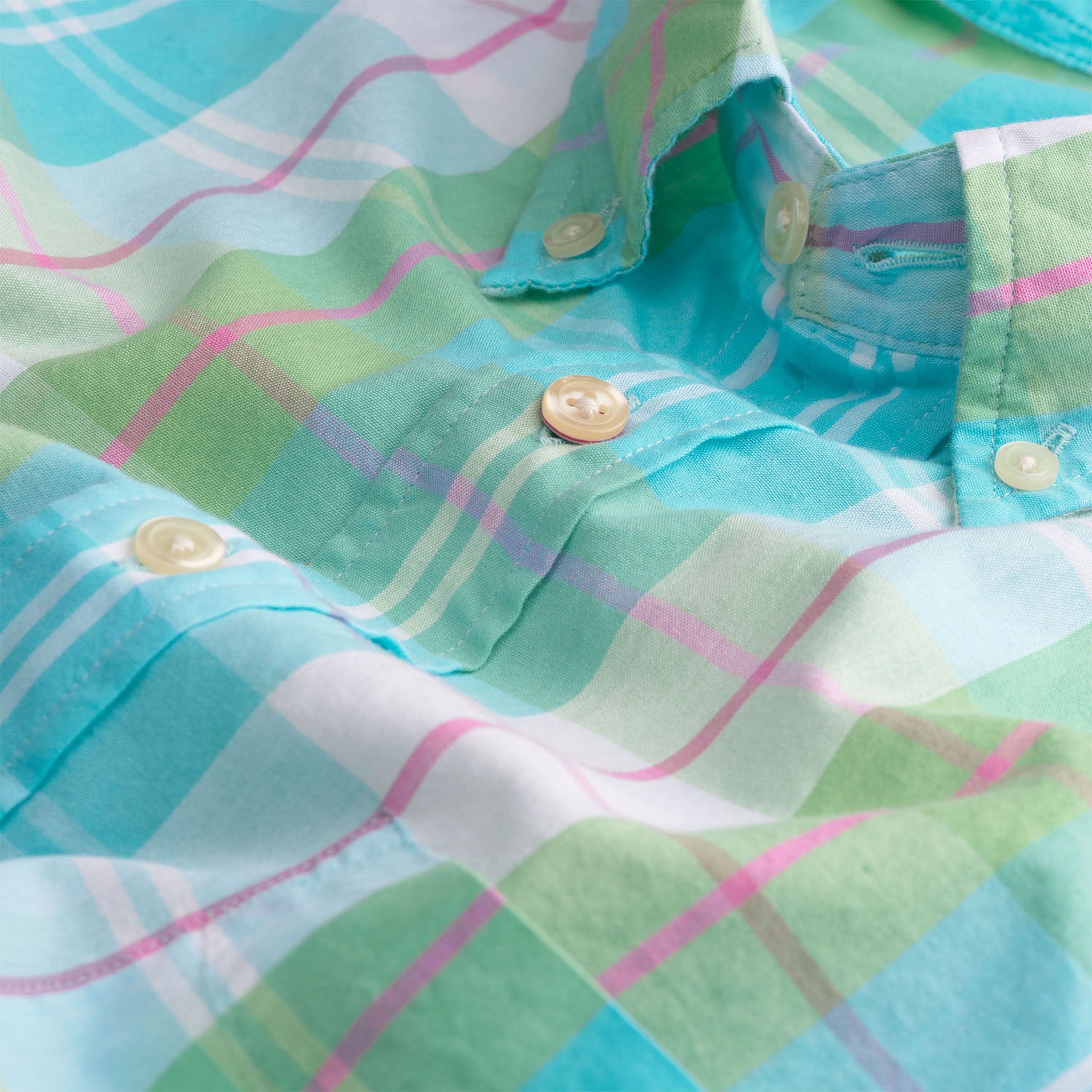 Gant Erkek Yeşil Uzun Kollu Slim Fit Gömlek