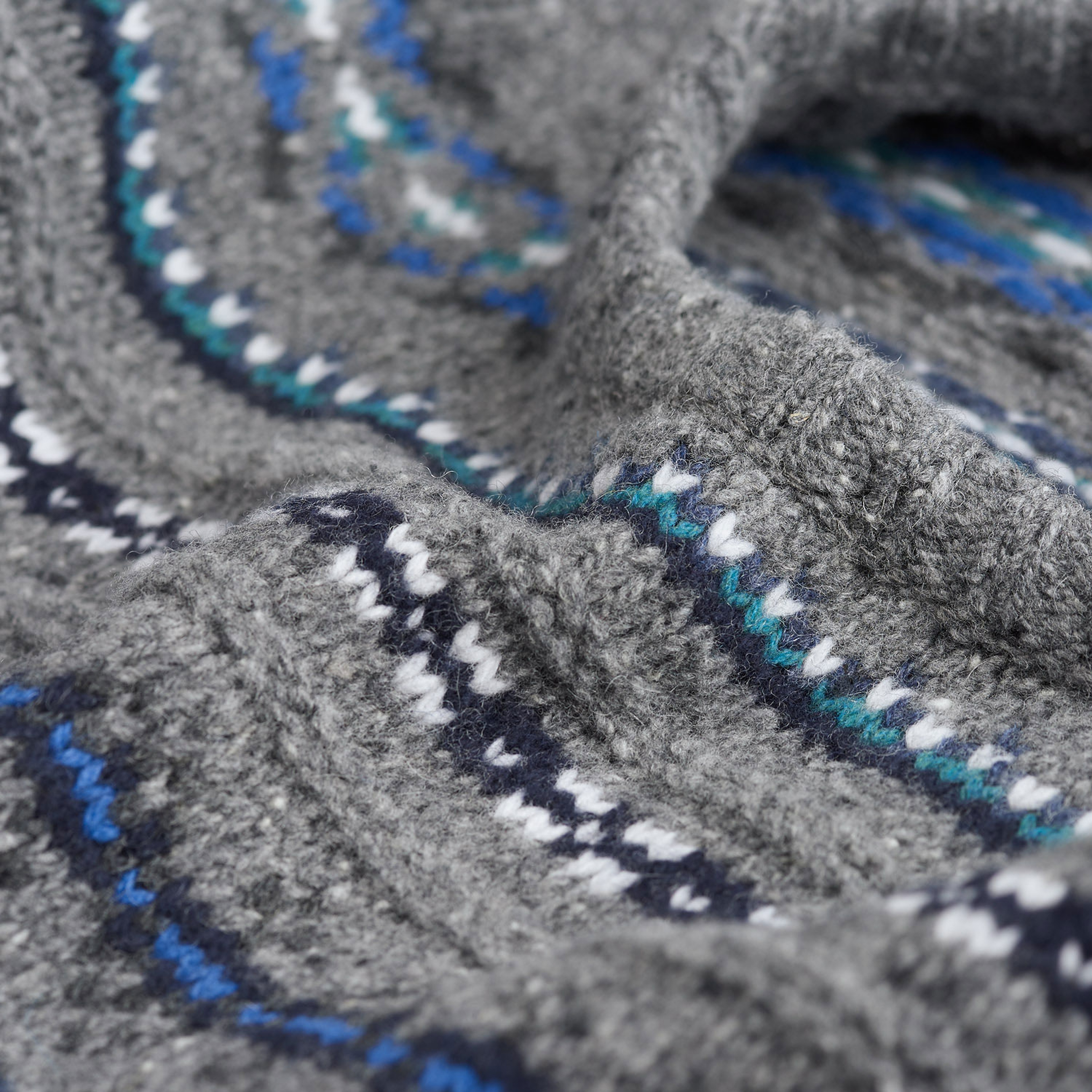 Gant Erkek Gri Uzun Kollu Triko